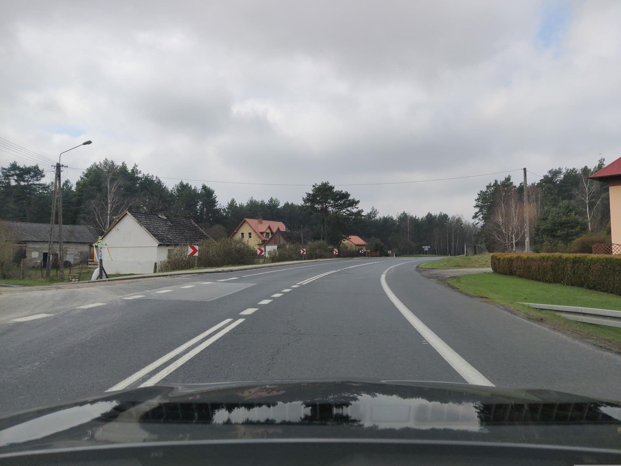 Street view near Hotel Mazurek, Osjaków — © kietlak (CC BY-SA · Mapillary)