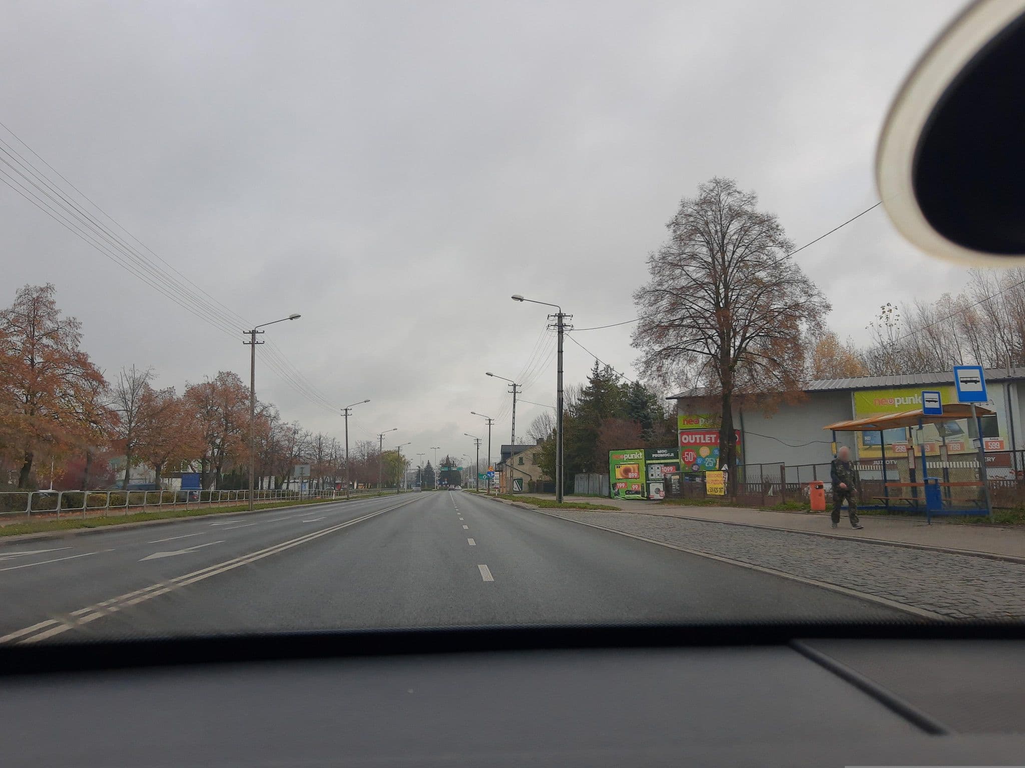Street view near Noclegi, Sieradz — © pescan (CC BY-SA · Mapillary)