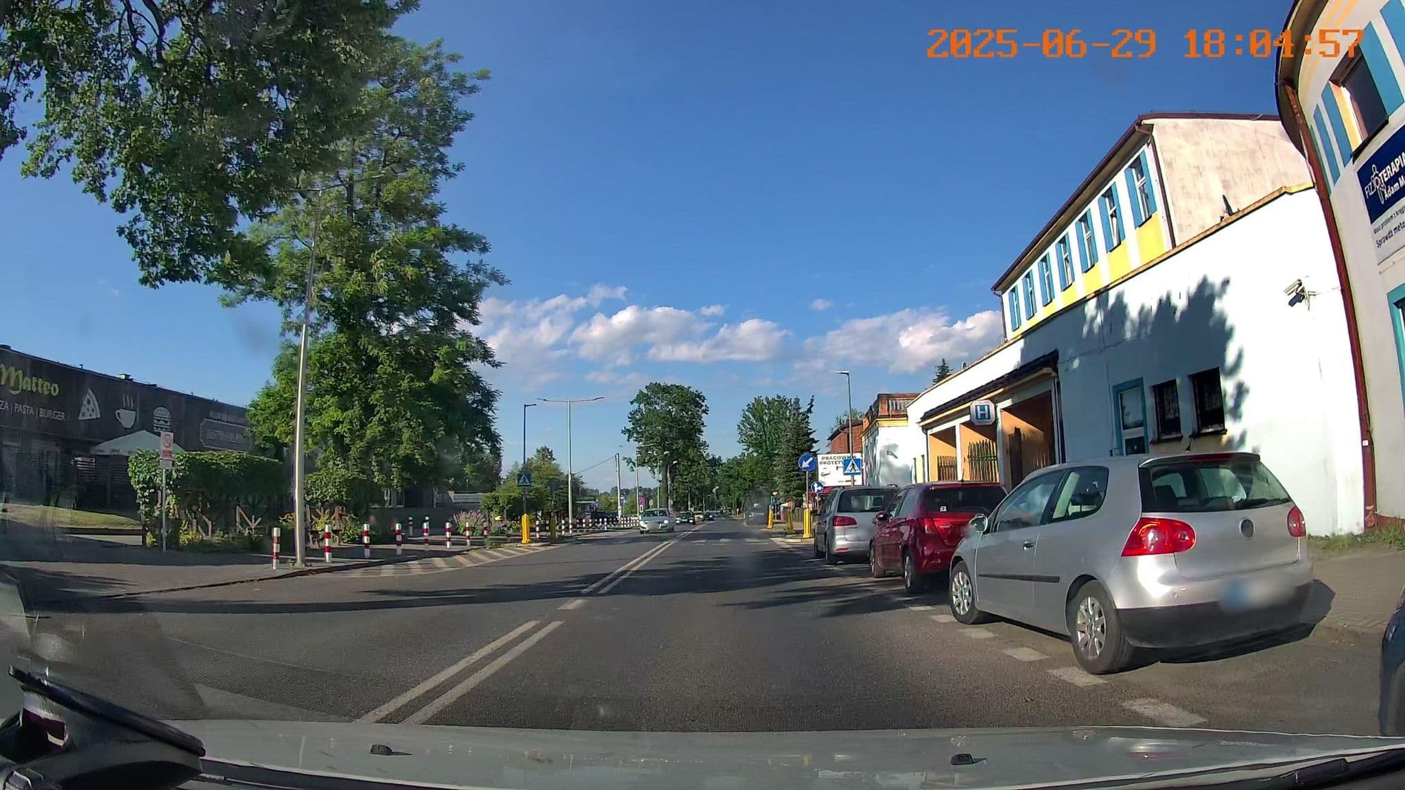 Street view near Wist Hostel, Brzeszcze — © jswk (CC BY-SA · Mapillary)