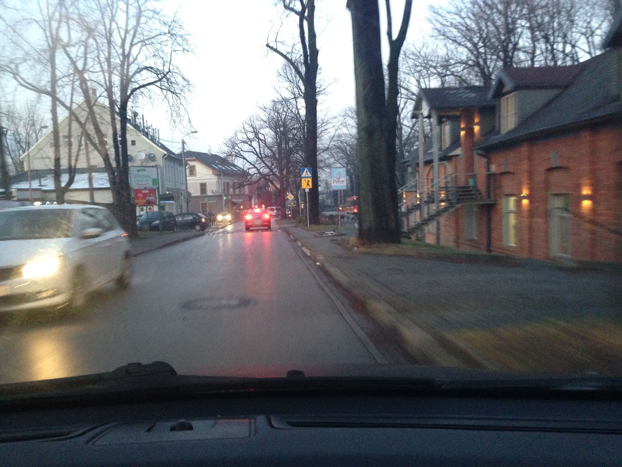Street view near Beskid s.c. Hotel. Skornóg I., M., Mikuszowice — © ekeshkekesh (CC BY-SA · Mapillary)