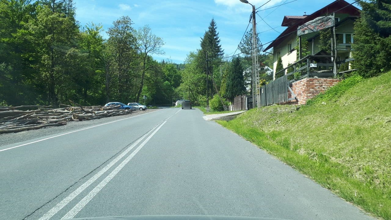 Street view near Gazdówka Pokoje Biały Krzyż, Szczyrk — © sorbovit (CC BY-SA · Mapillary)