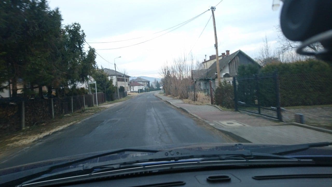 Street view near Pokoje Gościnne Olszówka, Buczkowice — © sorbovit (CC BY-SA · Mapillary)