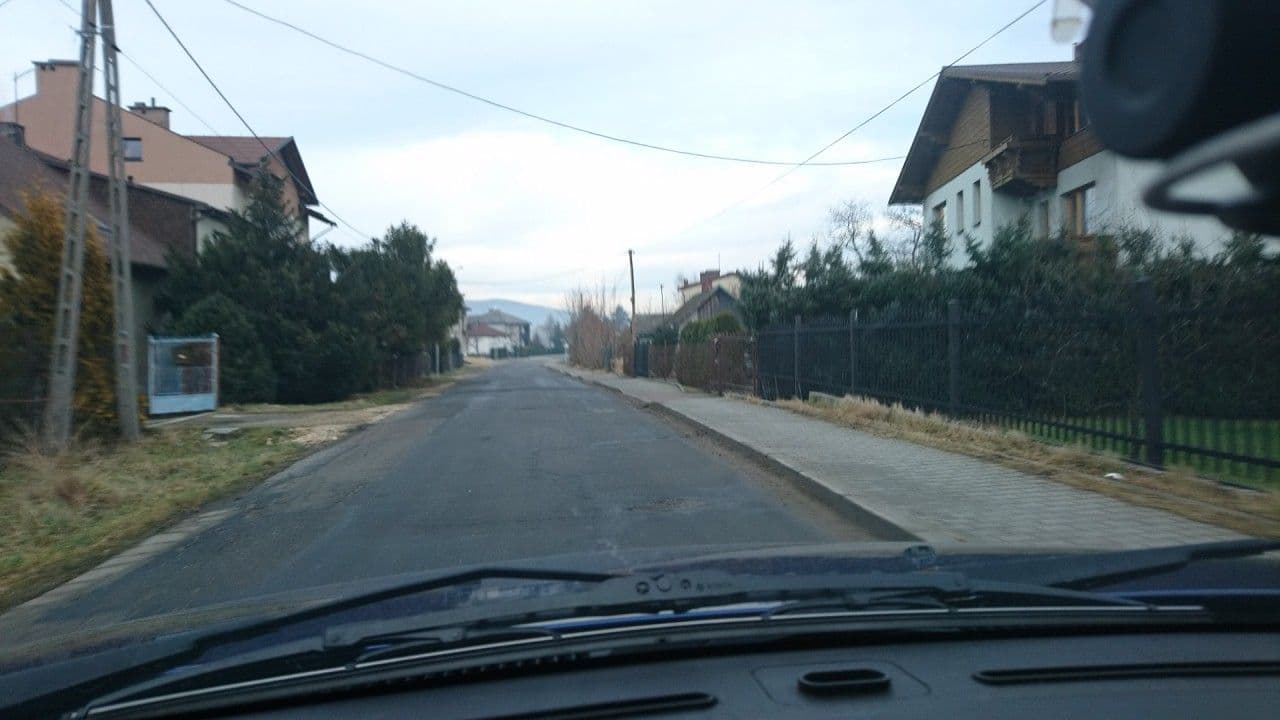 Street view near Pensjonat Olszówka, Buczkowice — © sorbovit (CC BY-SA · Mapillary)