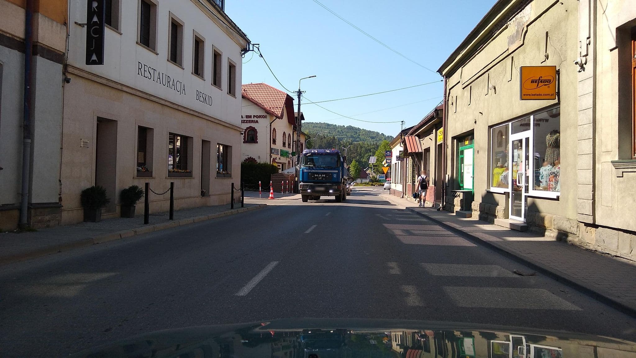 Street view near Hotel Tycjan, Milówka — © wegavision (CC BY-SA · Mapillary)
