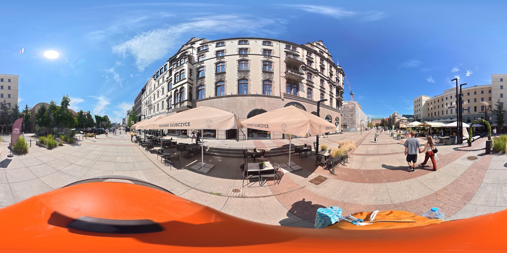 Street view near Hotel Monopol, Katowice — © awizonosz (CC BY-SA · Mapillary)