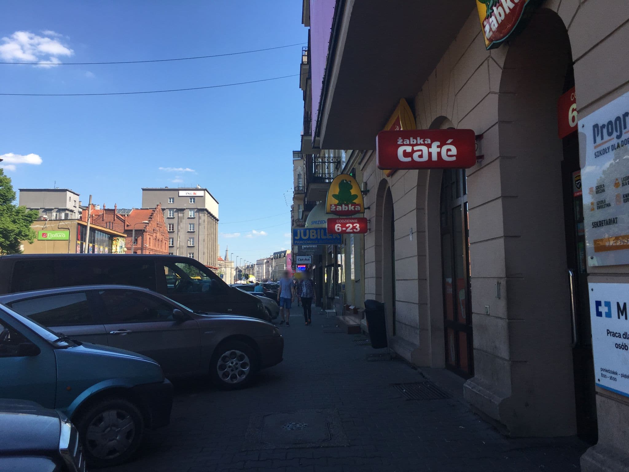 Street view near Hostel Sentral, Katowice — © goobersmash (CC BY-SA · Mapillary)