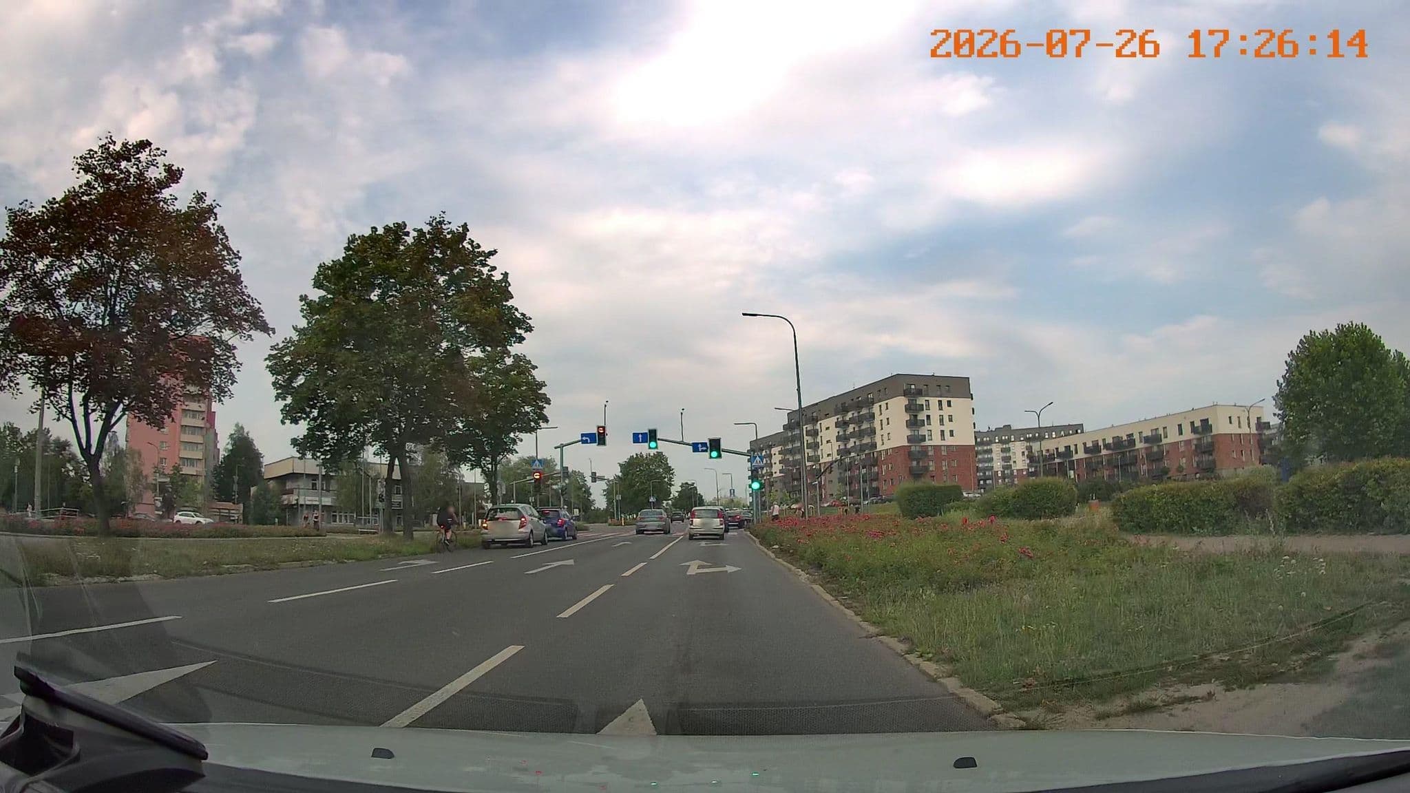 Street view near IR Apartamenty, Tychy — © jswk (CC BY-SA · Mapillary)