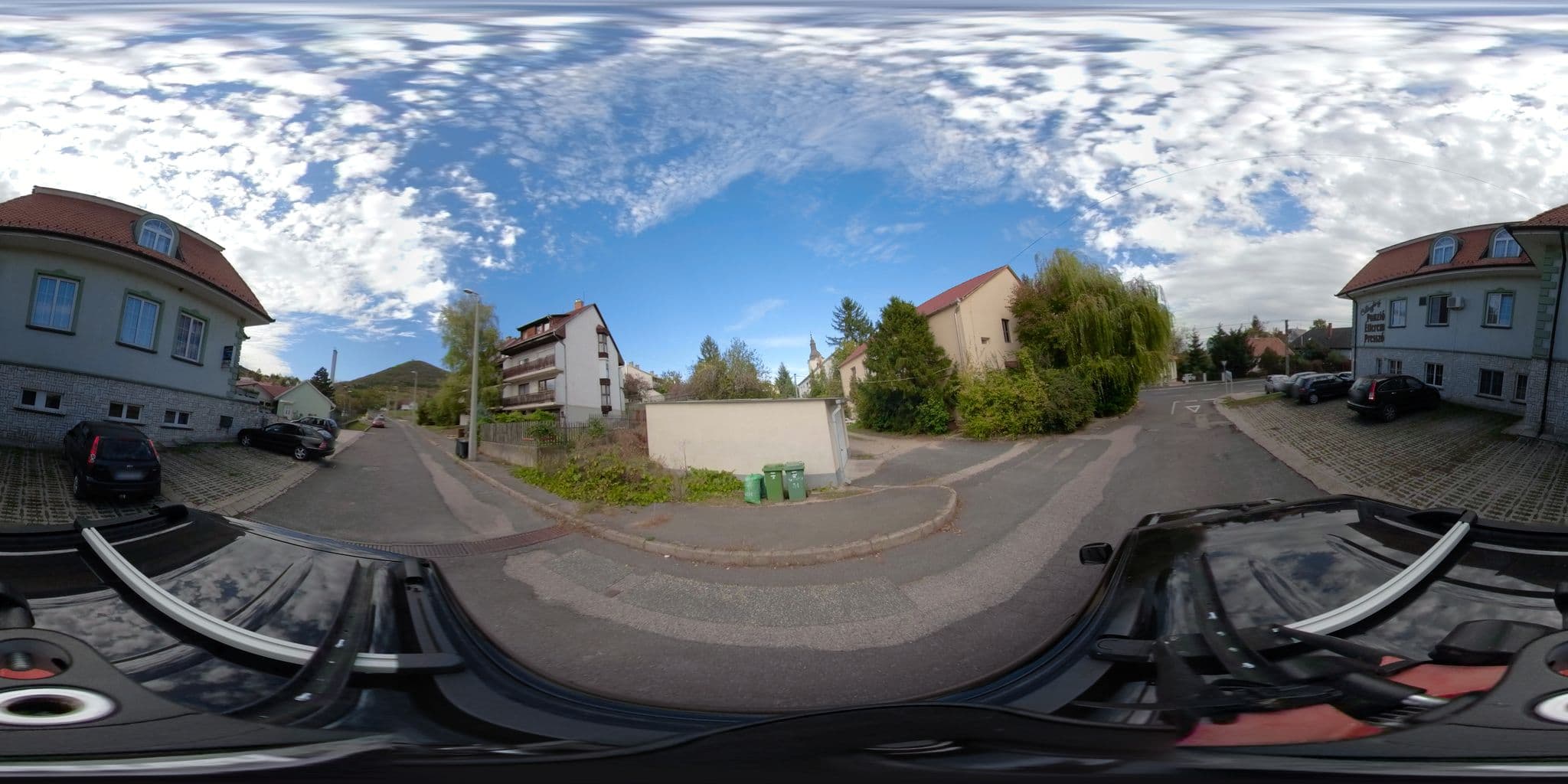 Street view near Csillagfény Panzió, Sátoraljaújhely — © gmarta (CC BY-SA · Mapillary)