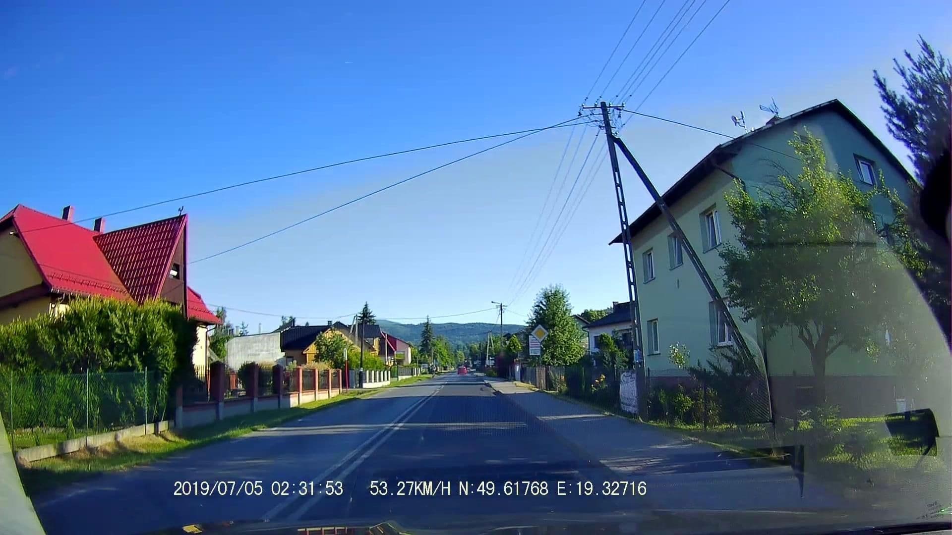Street view near U Marka. Zagroda, Jeleśnia — © maxim752 (CC BY-SA · Mapillary)