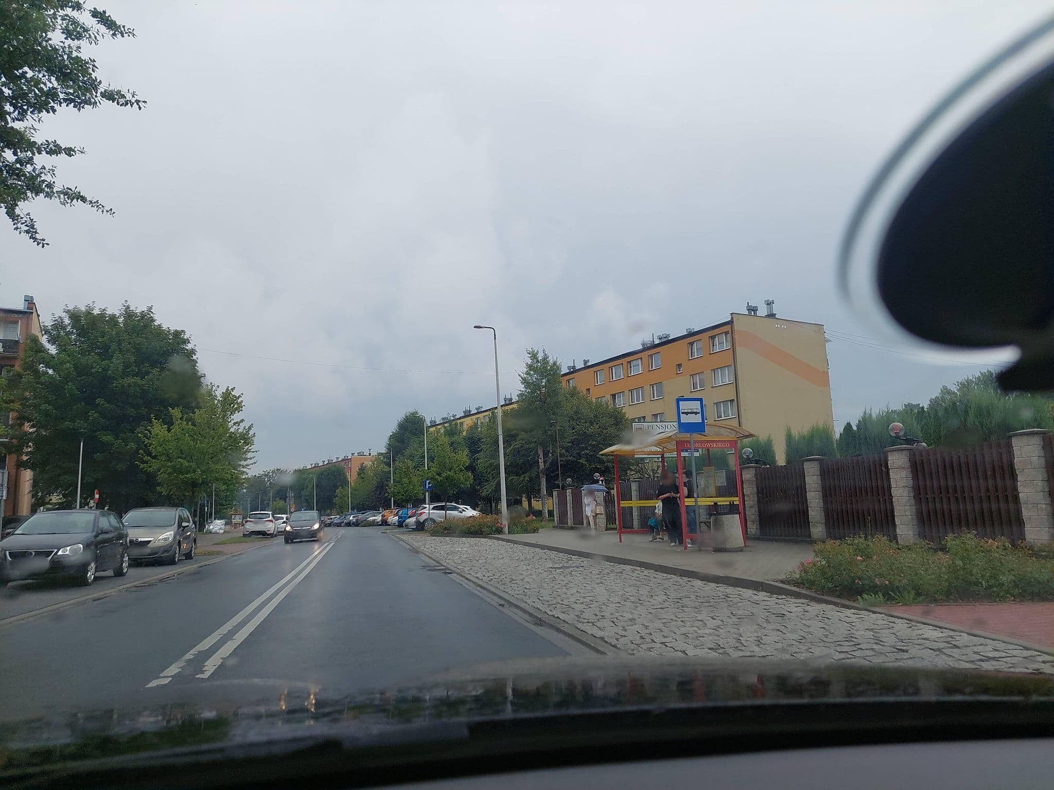 Street view near Beata Wróbel B M Guesthouse Wynajem pokoi, Oświęcim — © Apirnus (CC BY-SA · Mapillary)