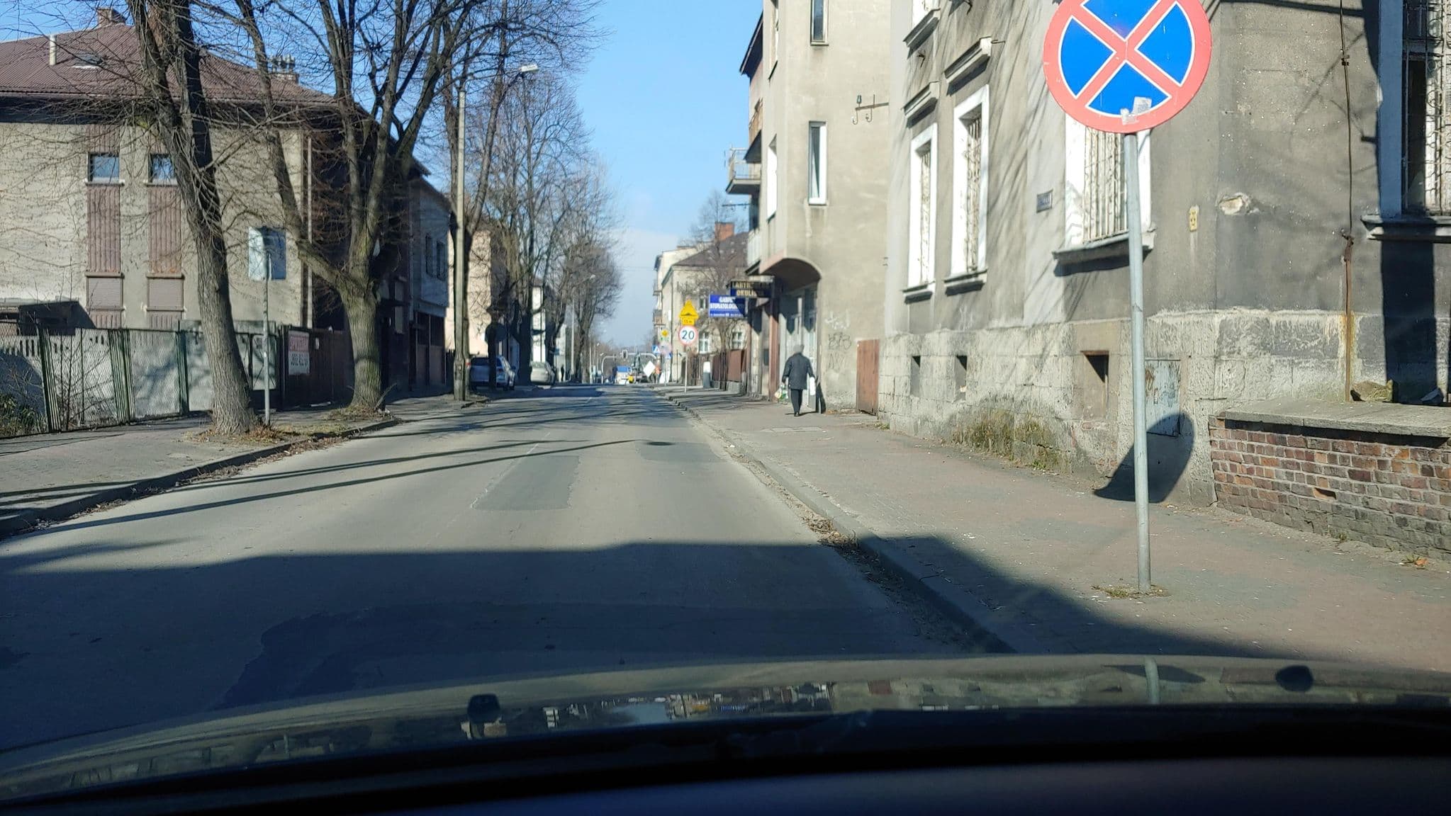 Street view near Pokoje Gościnne - Sokół, Chrzanów — © thewartek (CC BY-SA · Mapillary)