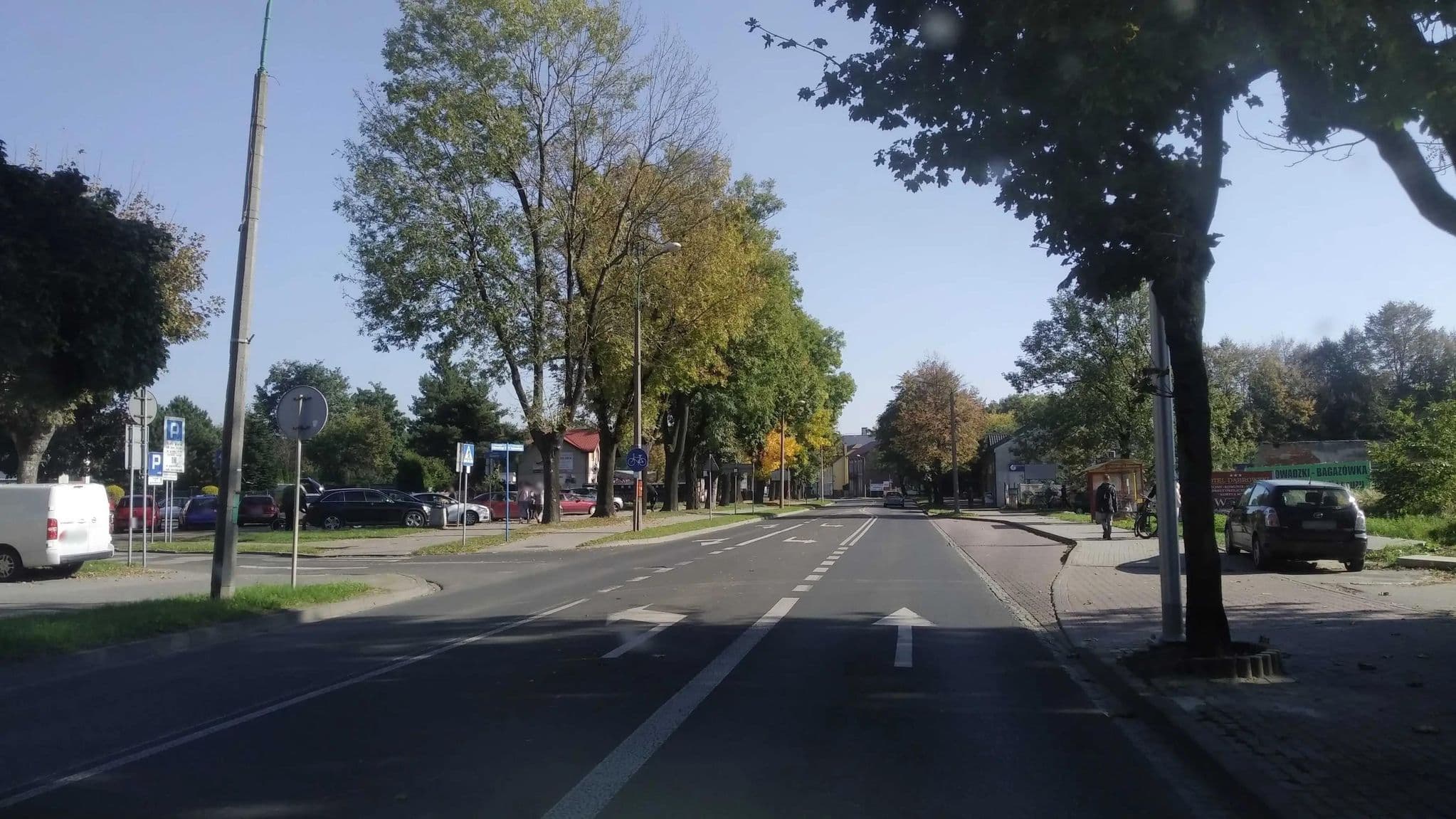 Street view near Daniel Kułas Inter Oświęcim, Oświęcim — © czecko (CC BY-SA · Mapillary)