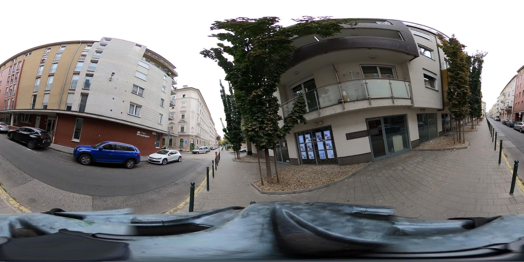 Street view near Viola kollégium, Losoncinegyed — © grozsa11 (CC BY-SA · Mapillary)