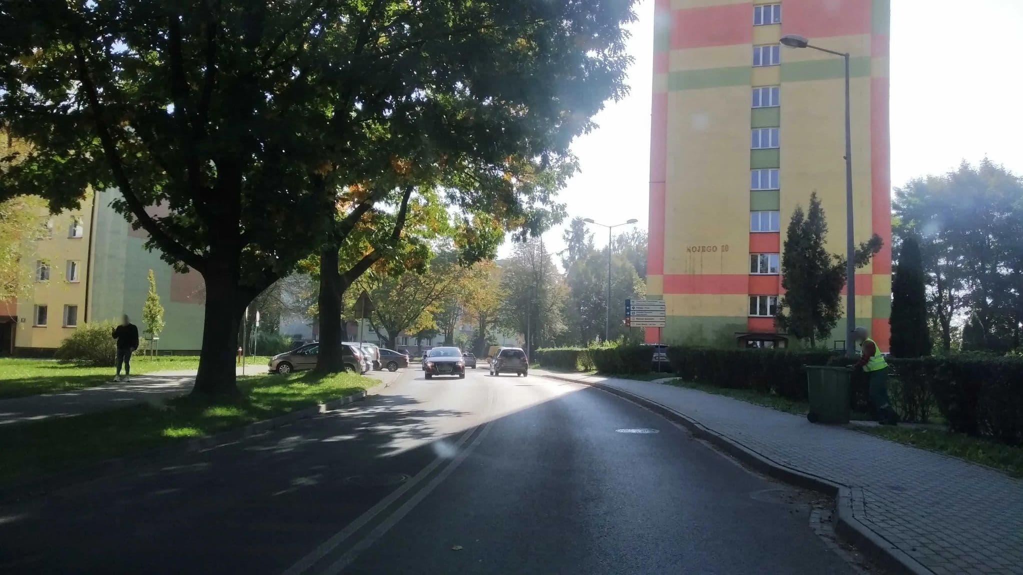 Street view near Wist. PH. Nieśpielak J., Oświęcim — © czecko (CC BY-SA · Mapillary)