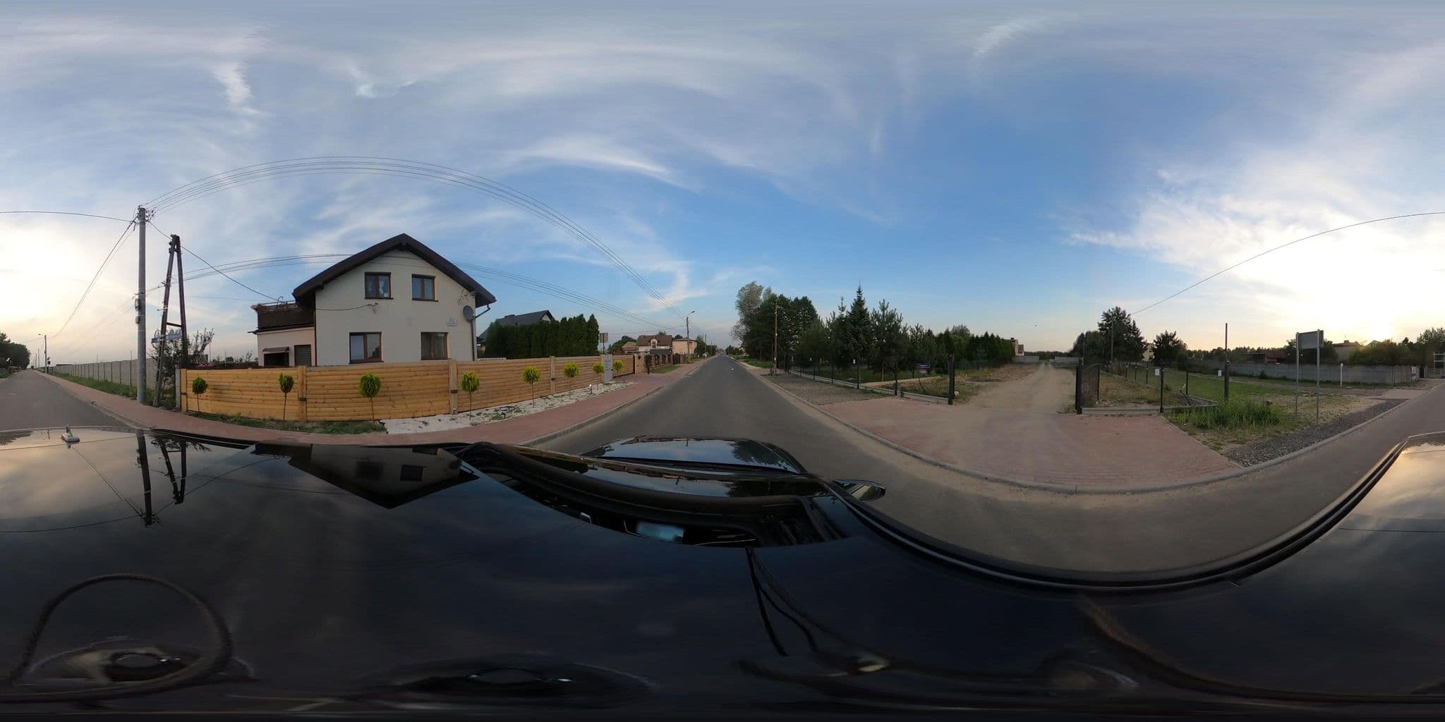 Street view near Noclegi AirportPark, Ożarowice — © RadekW (CC BY-SA · Mapillary)