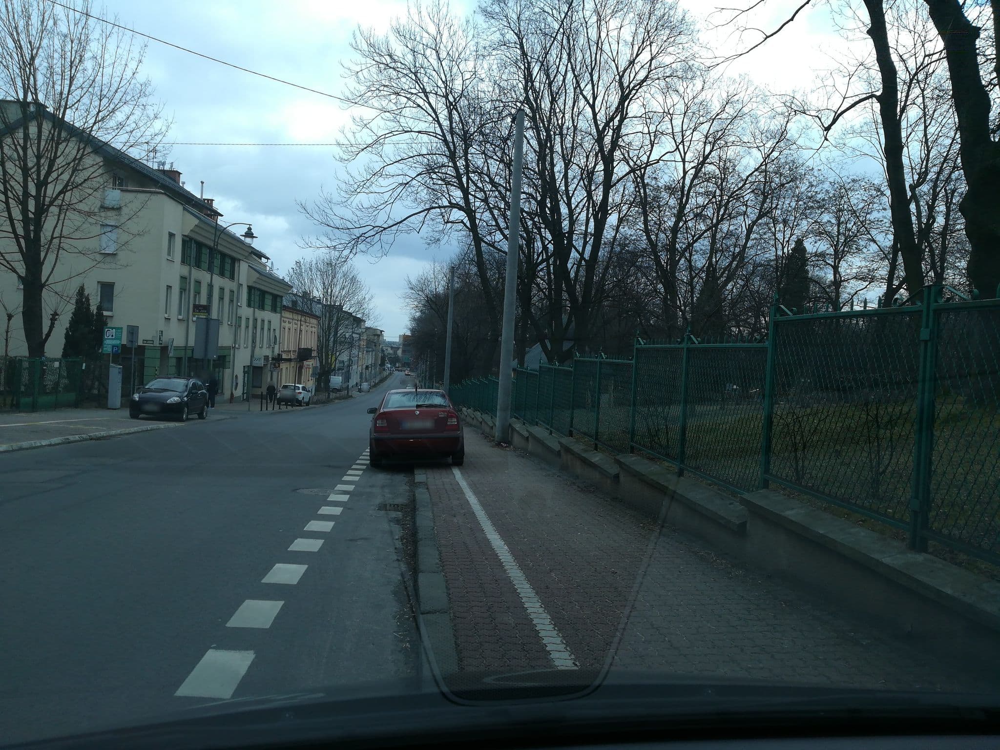 Street view near Aparthotel Sol, Częstochowa — © mhenclik (CC BY-SA · Mapillary)