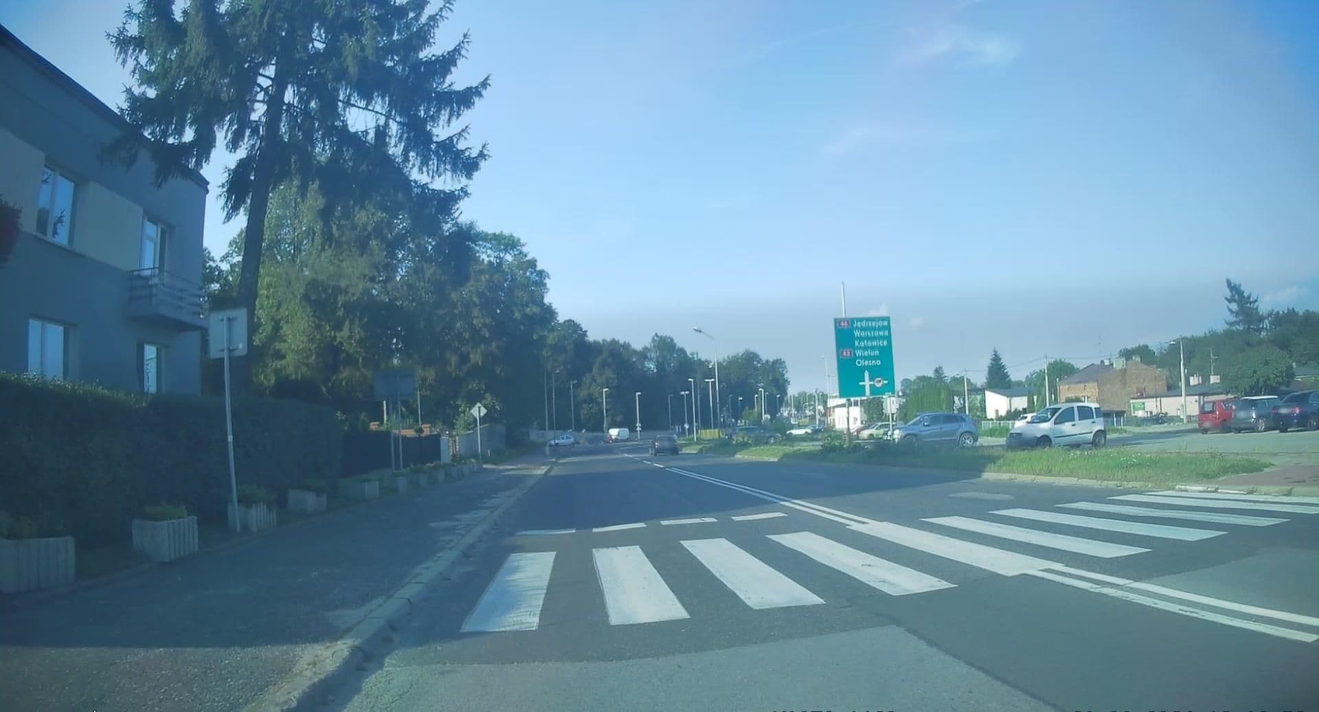 Street view near Luksor Sp. z o.o. Hotel Częstochowa, Częstochowa — © edc22 (CC BY-SA · Mapillary)