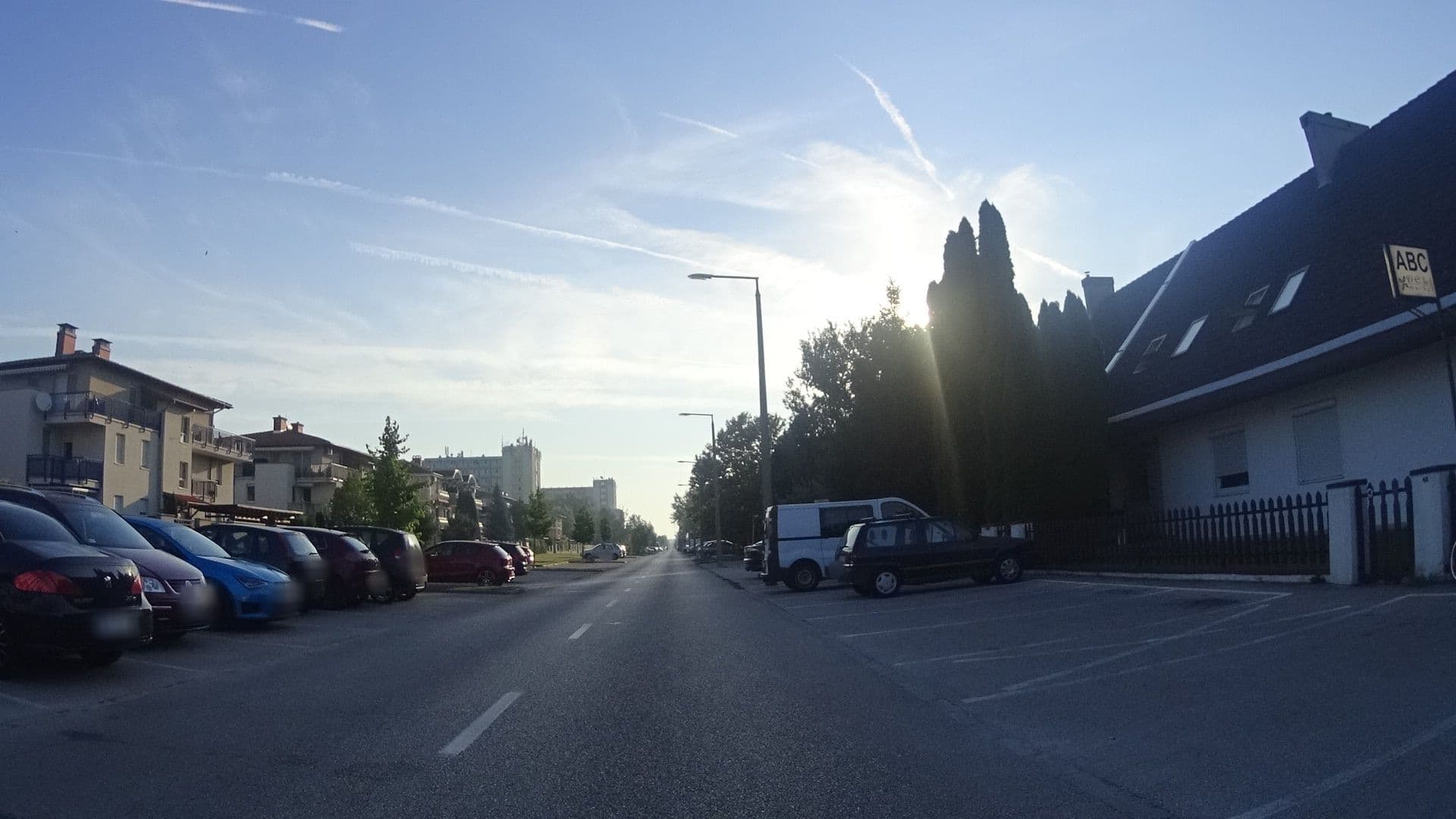 Street view near Toscana Apartments, Siófok — © ramap (CC BY-SA · Mapillary)