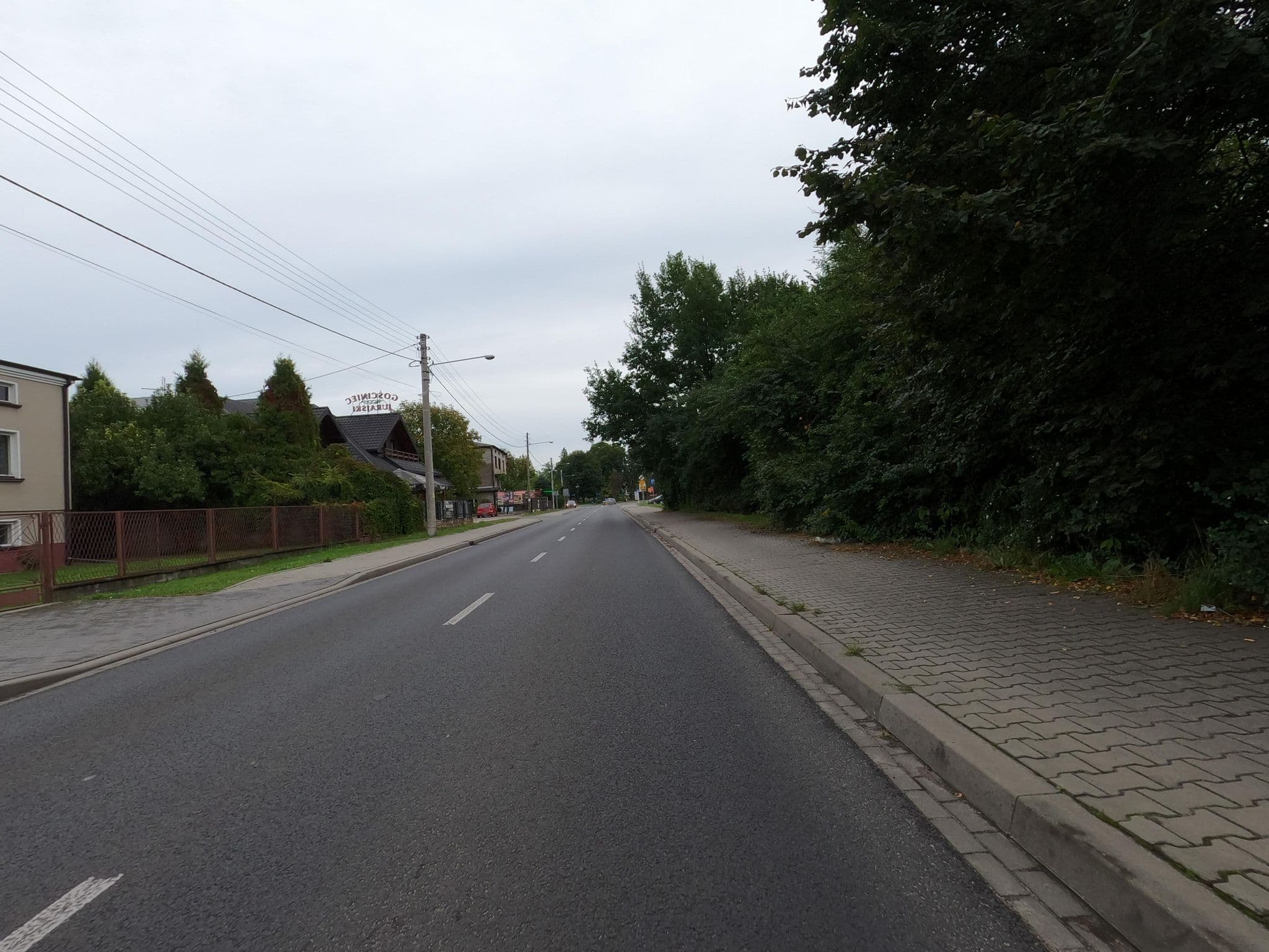 Street view near Gościniec Jurajski, Żarki — © masterofnoroad (CC BY-SA · Mapillary)