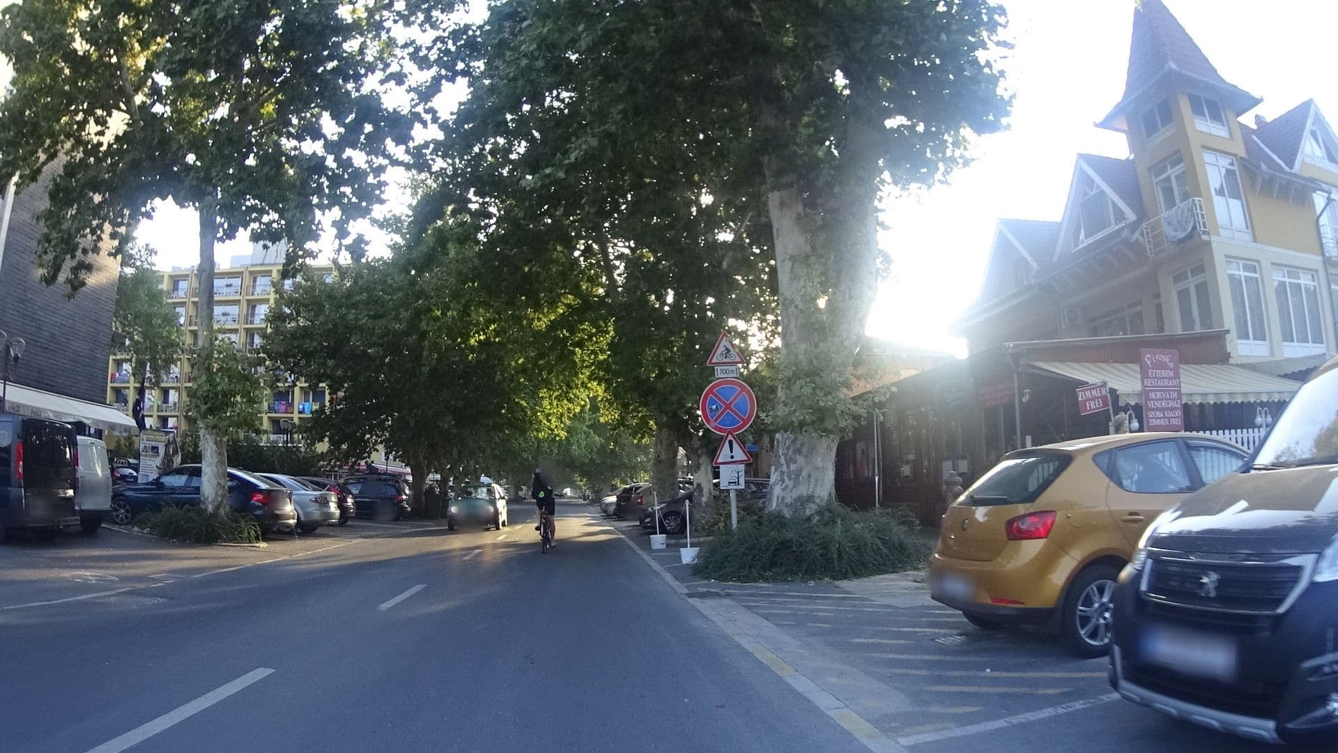 Street view near Balaton Hotel & Restaurant, Siófok — © ramap (CC BY-SA · Mapillary)