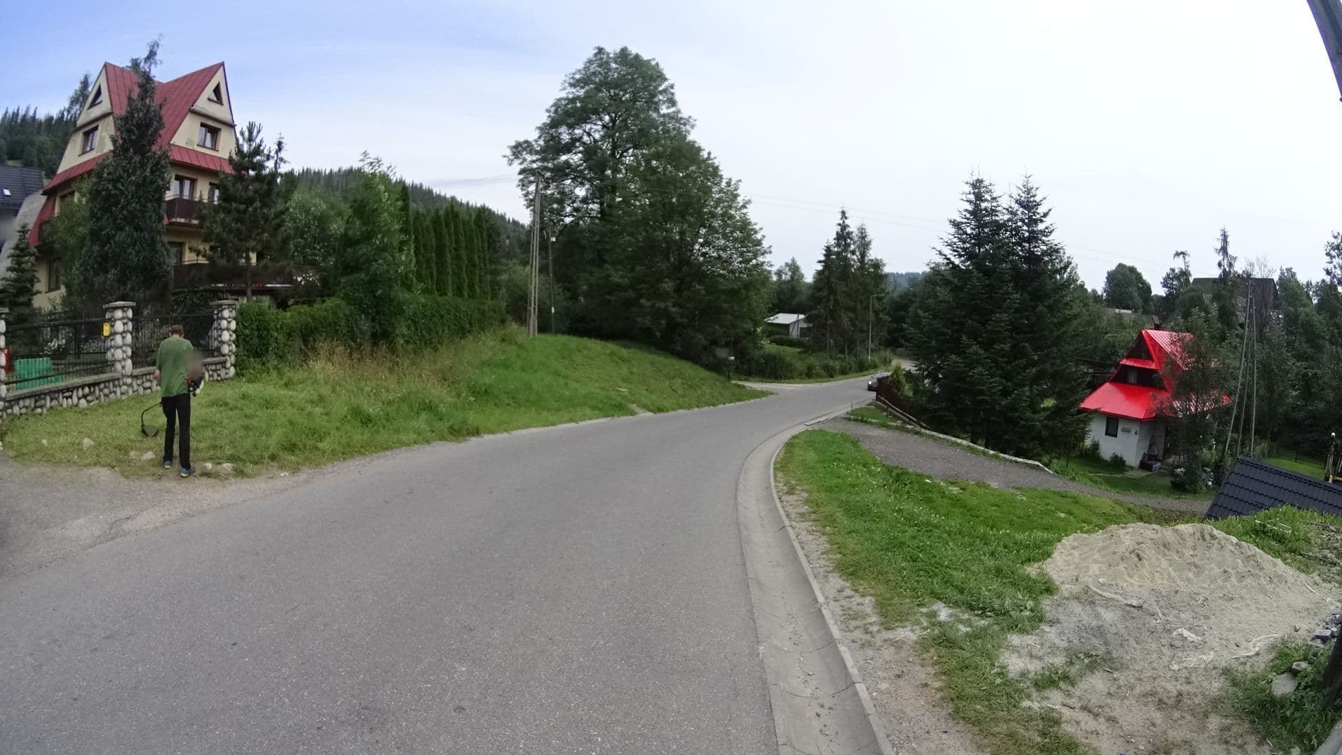 Street view near Willa Ewelinka, Poronin — © awizonosz (CC BY-SA · Mapillary)