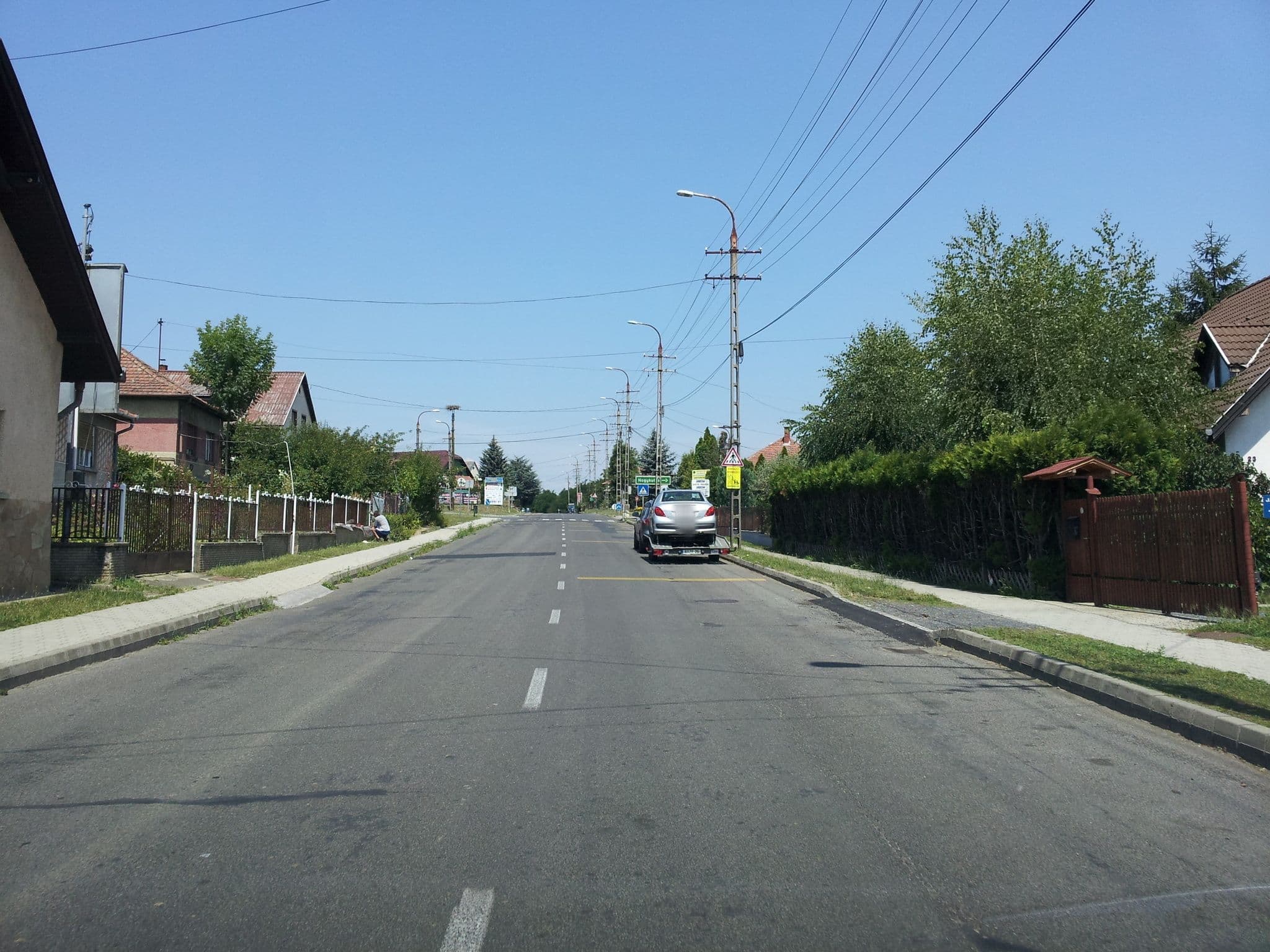Street view near Claudia vendégház, Zalaegerszeg — © kolesajr (CC BY-SA · Mapillary)