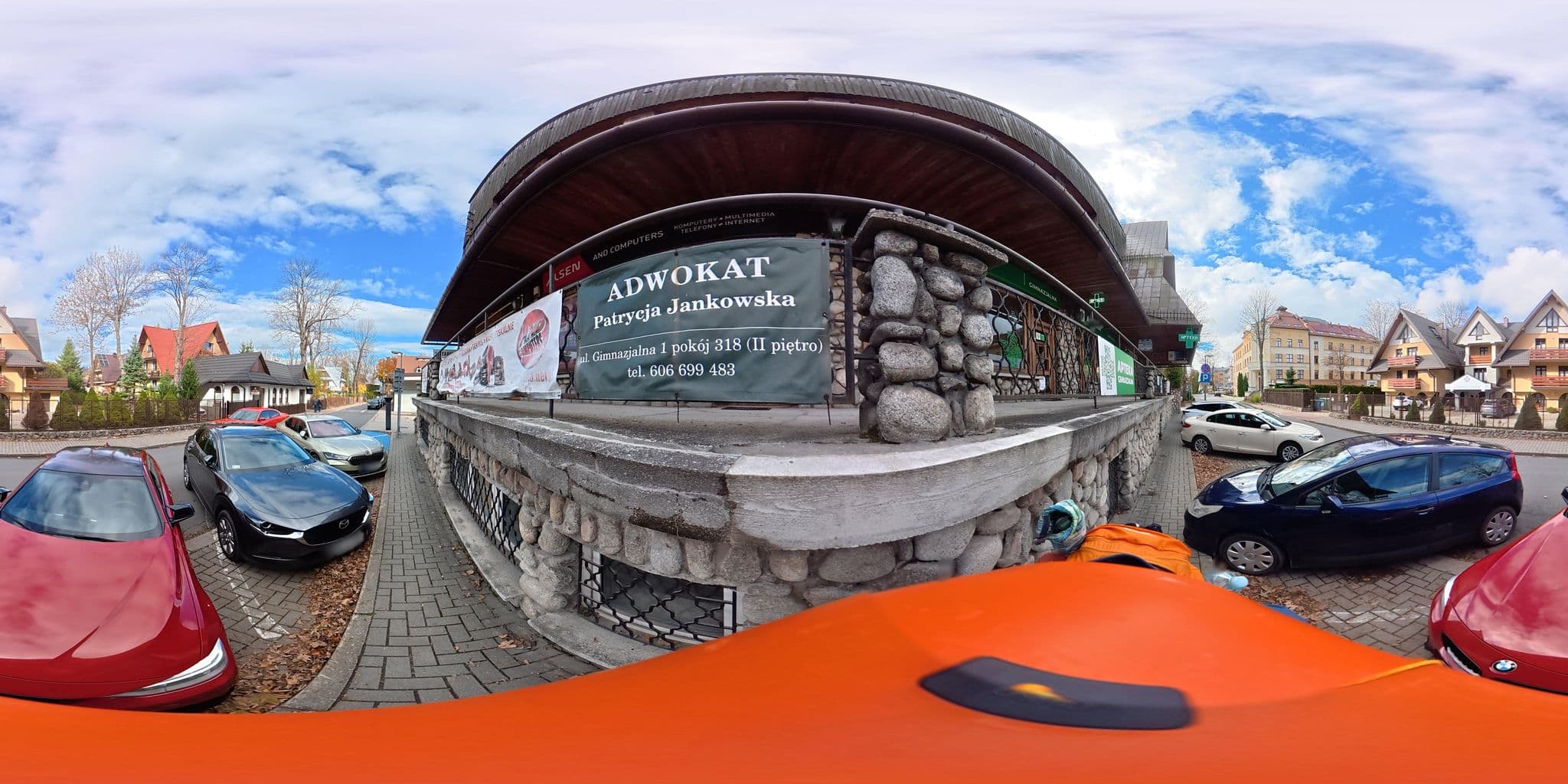 Street view near Sztokfisz Maria. Wynajem pokoi, Zakopane — © awizonosz (CC BY-SA · Mapillary)