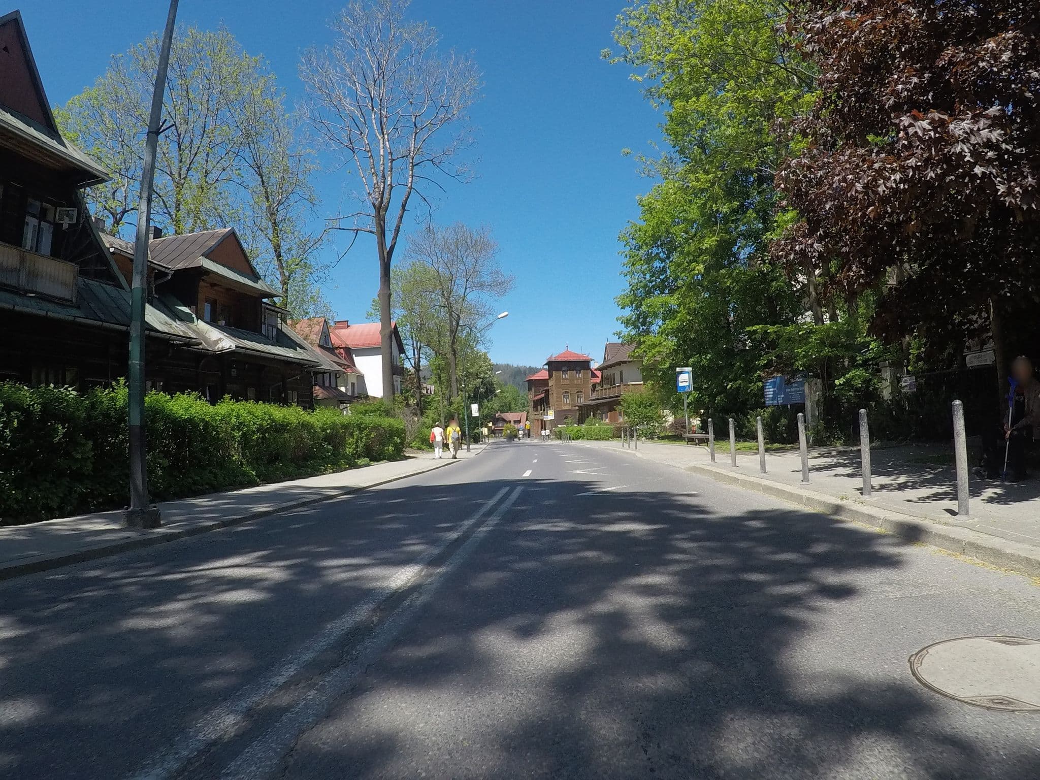 Street view near Palace Zakopane, Zakopane — © chrisbeddow (CC BY-SA · Mapillary)