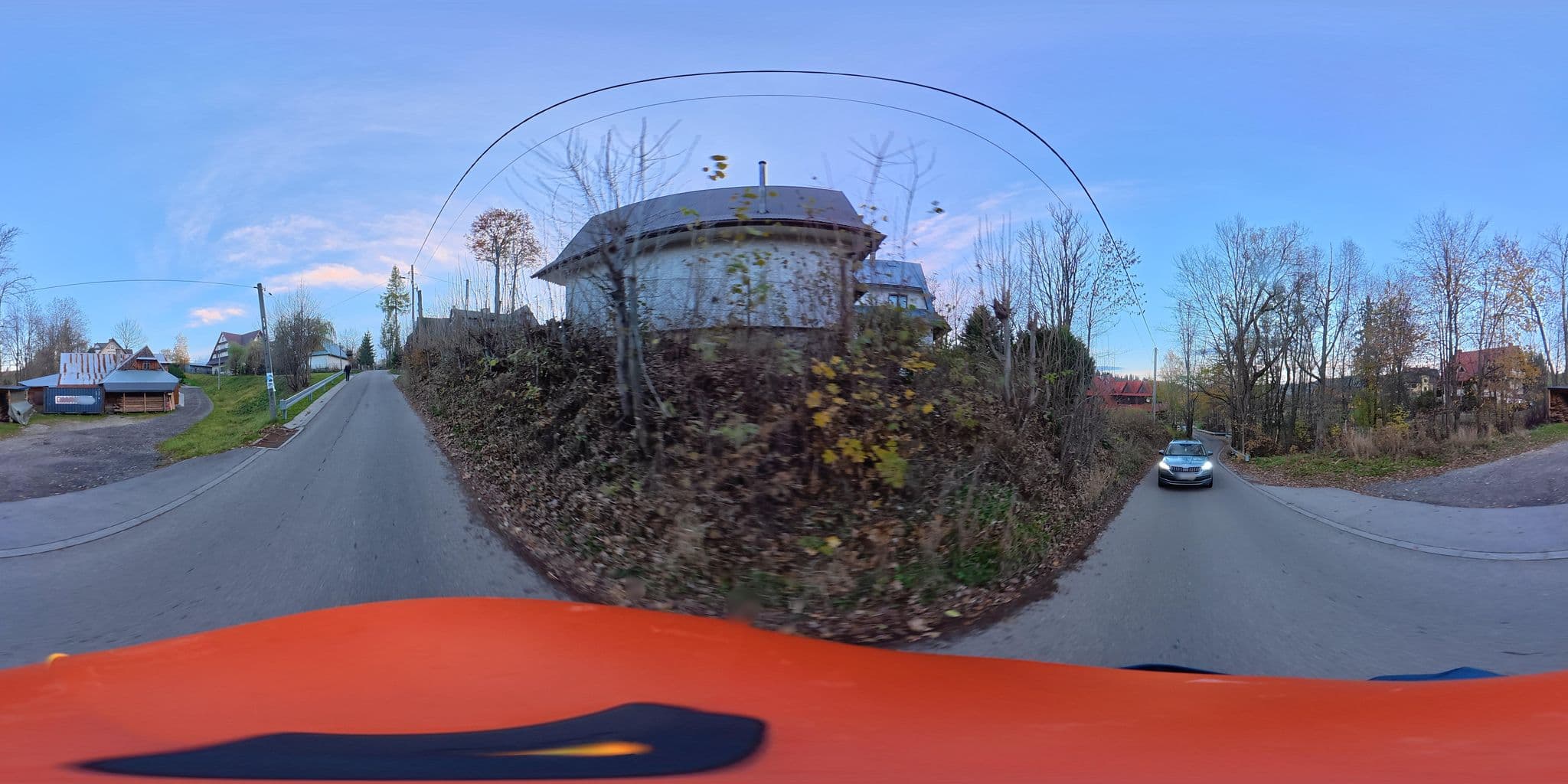 Street view near "U Magdy" Topór Helena Pokoje Gościnne, Poronin — © awizonosz (CC BY-SA · Mapillary)