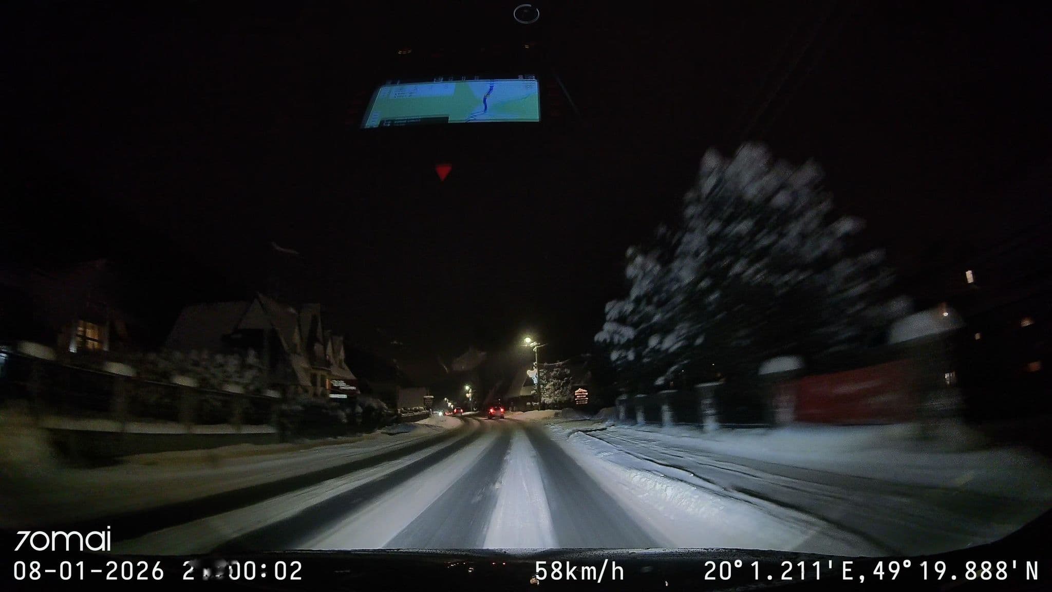 Street view near Willa Pod Grapą, Poronin — © doriel (CC BY-SA · Mapillary)