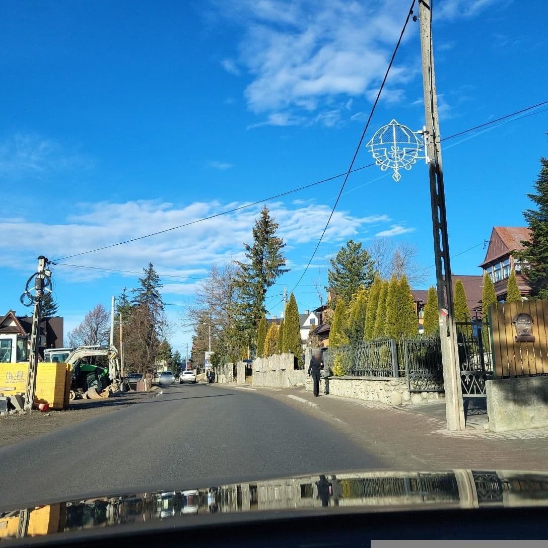 Street view near Wojtuś Pokoje Gościnne. Popłonyk Beata Bukowina Tatrzańska, Bukowina Tatrzańska — © picturehoover (CC BY-SA · Mapillary)