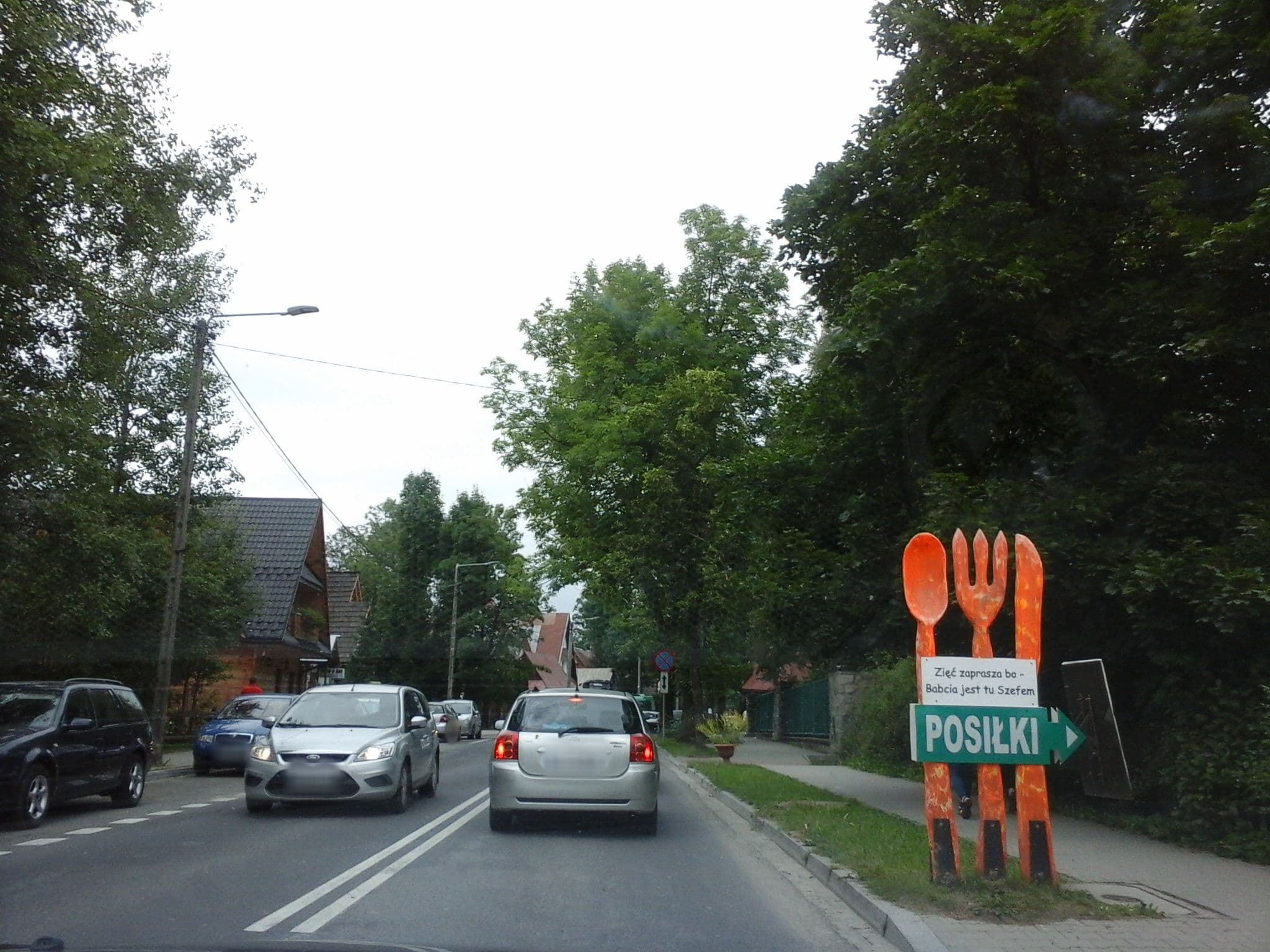 Street view near "Ania" Wynajem Pokoi Beata Nowak-Trzos, Zakopane — © czadzik (CC BY-SA · Mapillary)