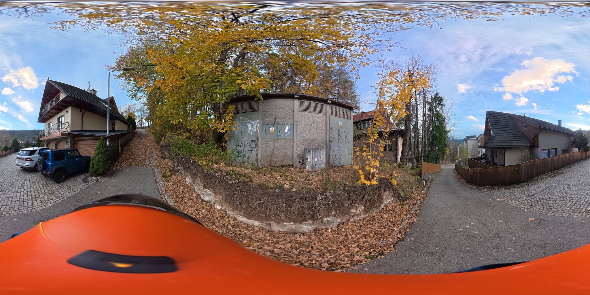 Street view near Willa Szarotka, Zakopane — © awizonosz (CC BY-SA · Mapillary)