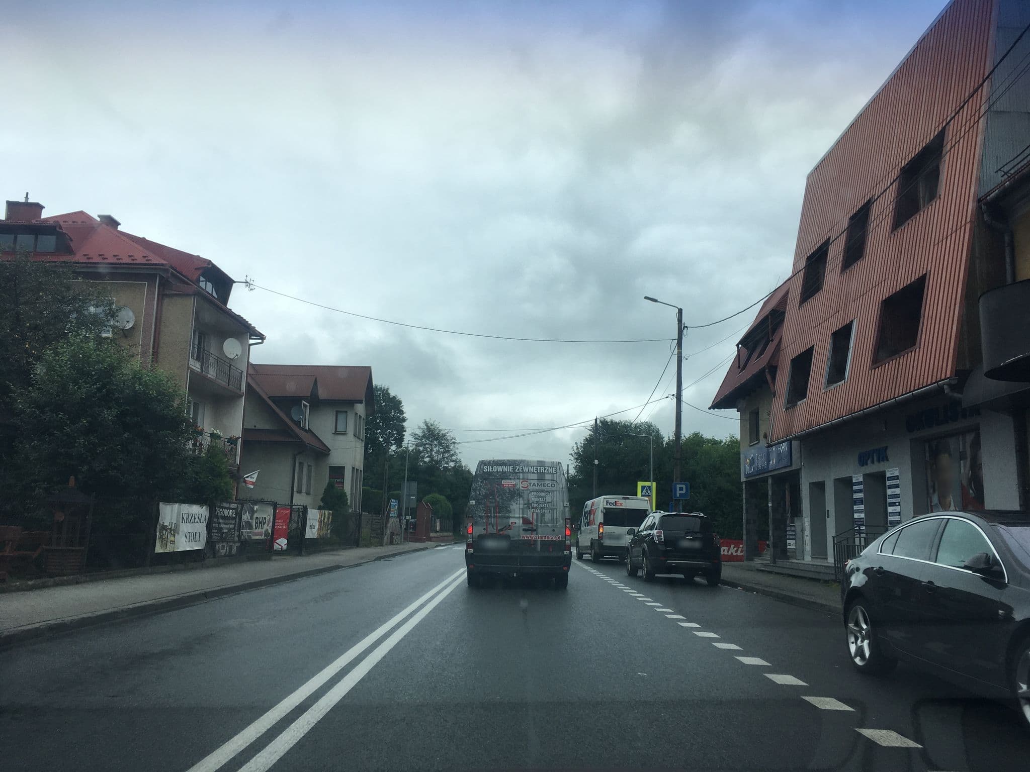 Street view near Lu Gogoszcz. Hotel, Mszana Dolna — © dasza (CC BY-SA · Mapillary)