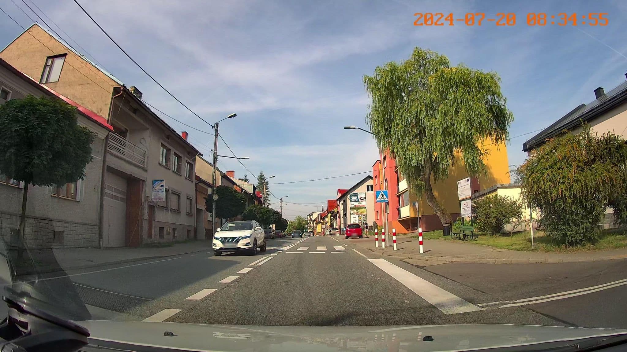 Street view near Krystyna Solowska, Jordanów — © jswk (CC BY-SA · Mapillary)