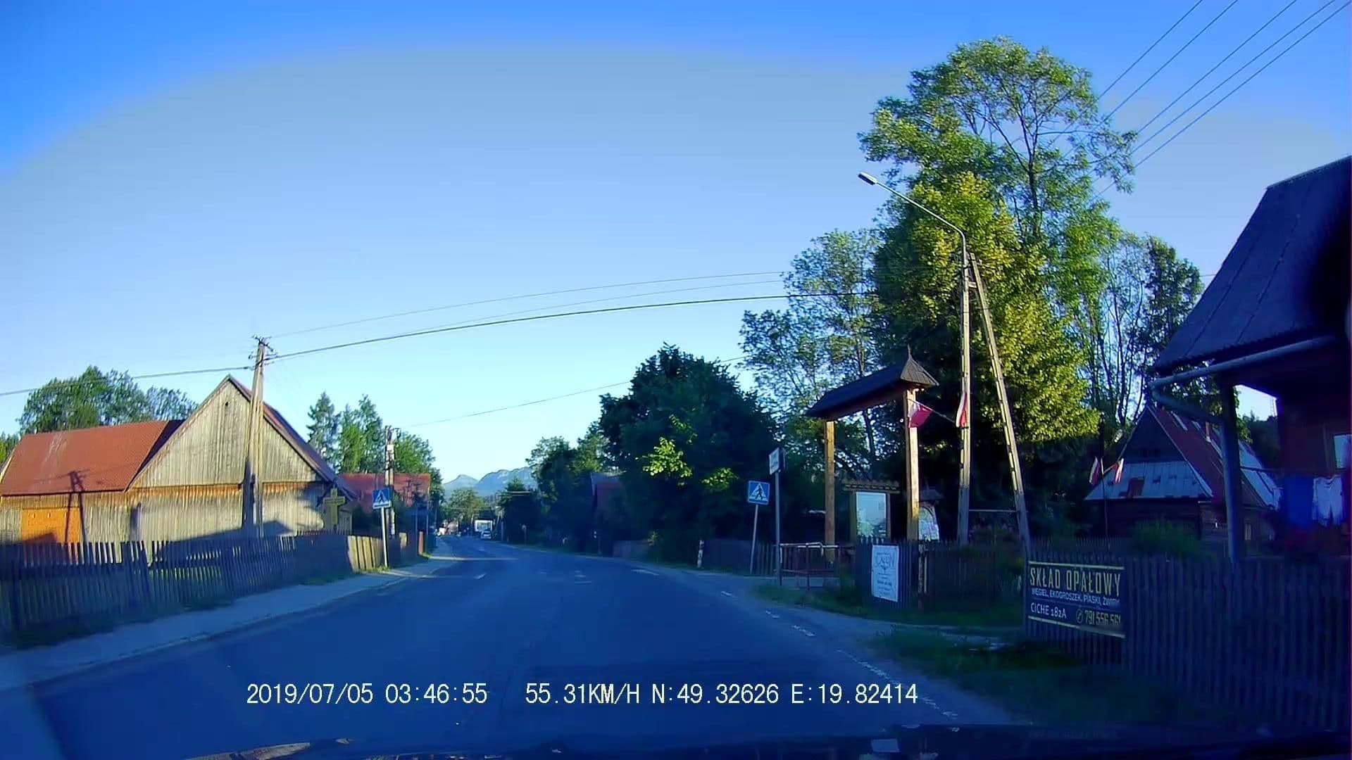 Street view near Zbójeckie Zacisze, Witów — © maxim752 (CC BY-SA · Mapillary)