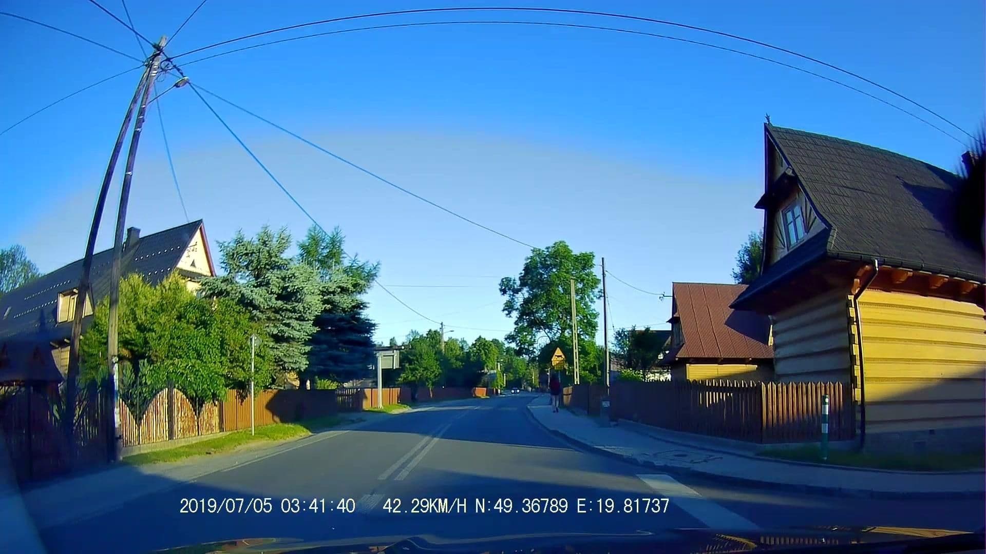 Street view near Wynajem Pokoi Krzysztof Trojański, Witów — © maxim752 (CC BY-SA · Mapillary)