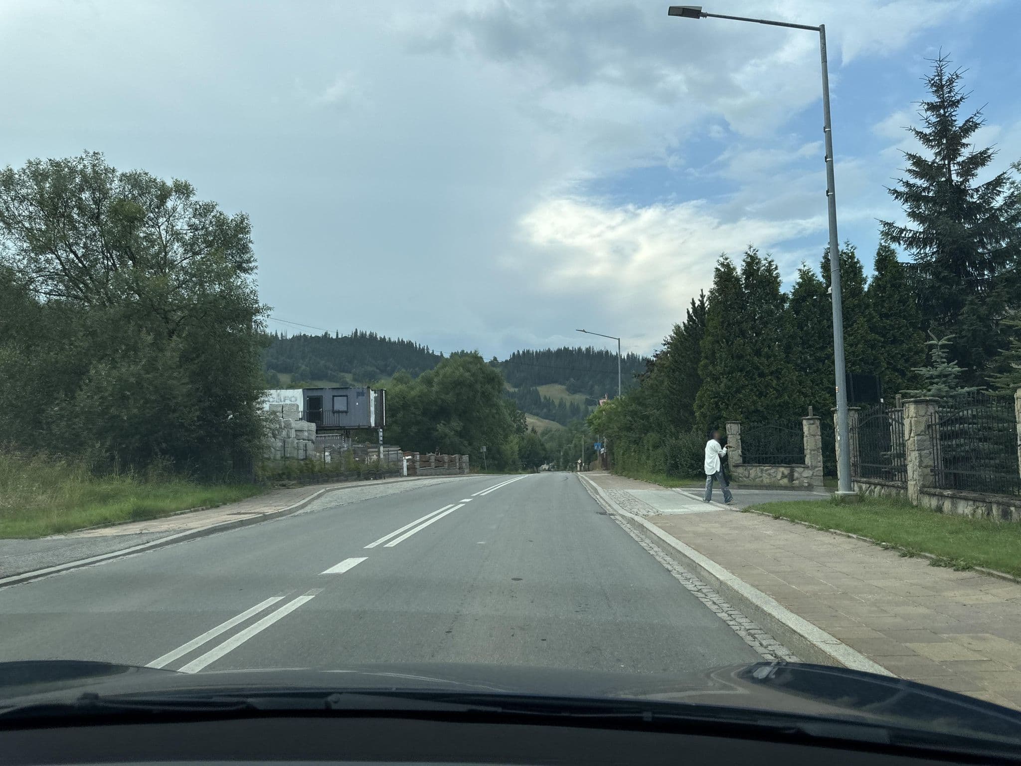 Street view near Tatrzańska Ostoja, Poronin — © kino (CC BY-SA · Mapillary)