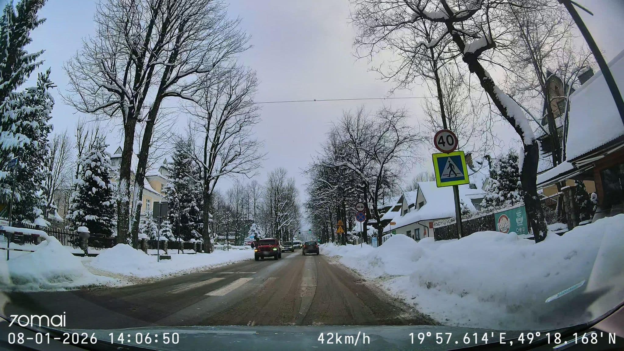 Street view near Wynajem Pokoi Edward Troszczyński, Zakopane — © doriel (CC BY-SA · Mapillary)