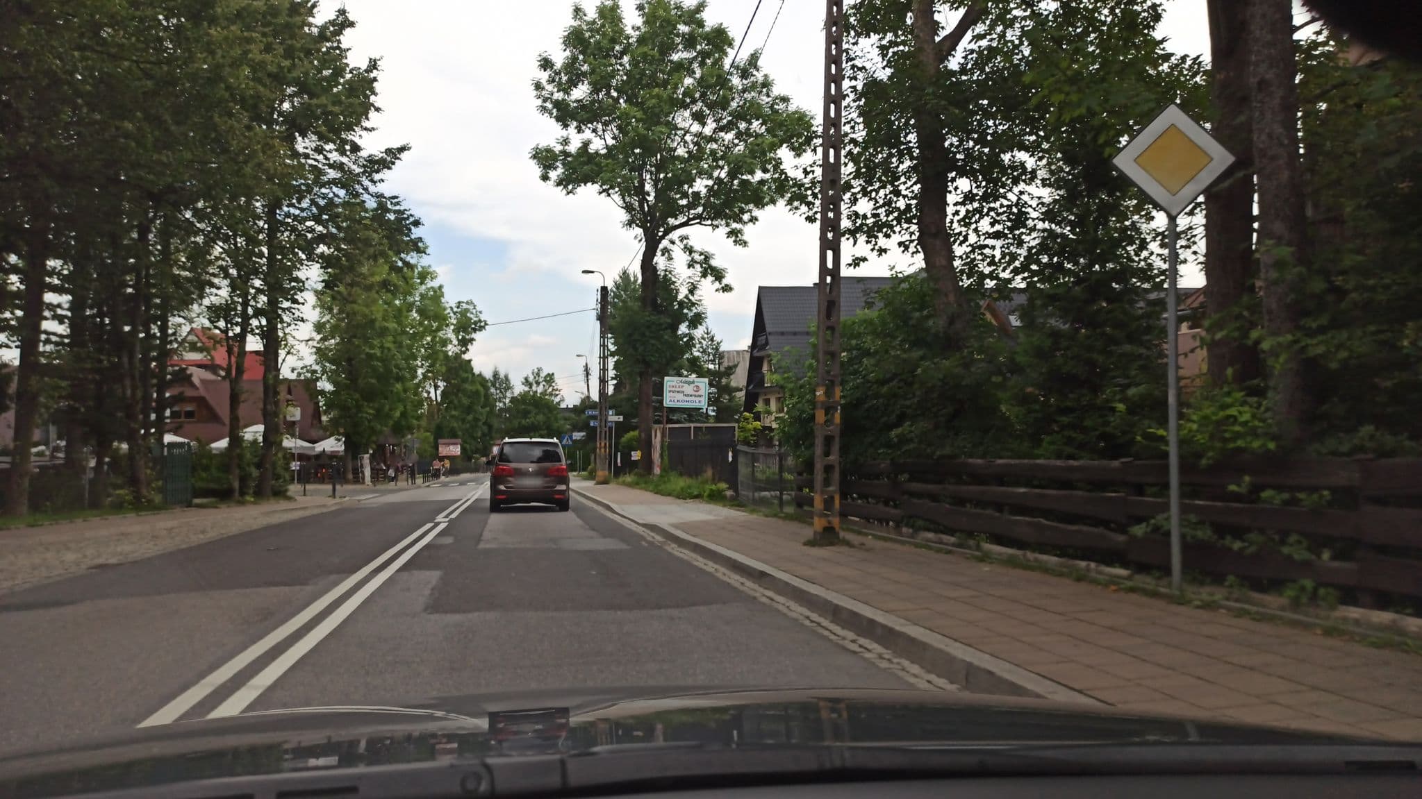 Street view near Hostel Tatry, Zakopane — © gandal543 (CC BY-SA · Mapillary)