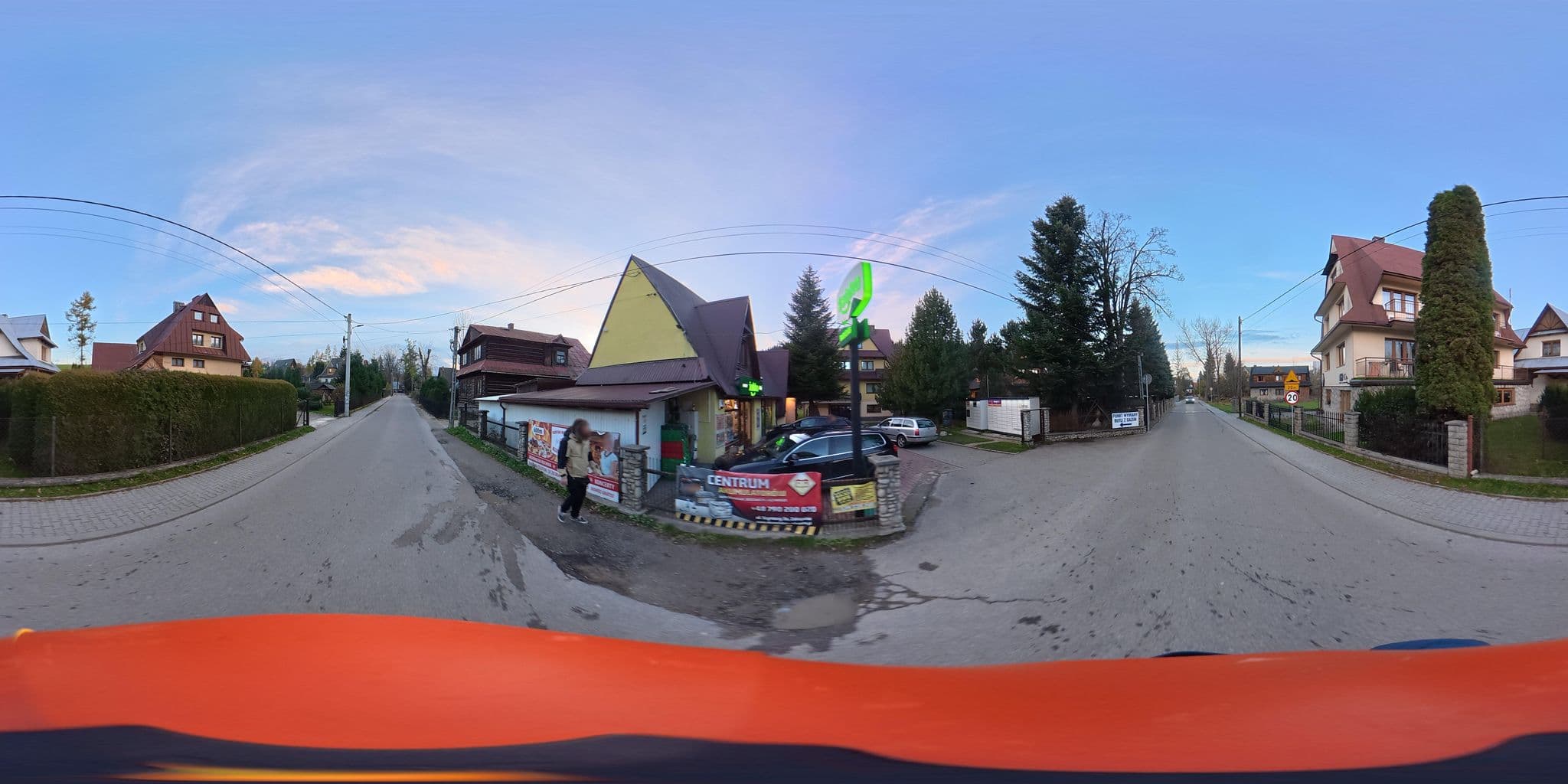 Street view near Pokoje Gościnne u Lańdy, Poronin — © awizonosz (CC BY-SA · Mapillary)