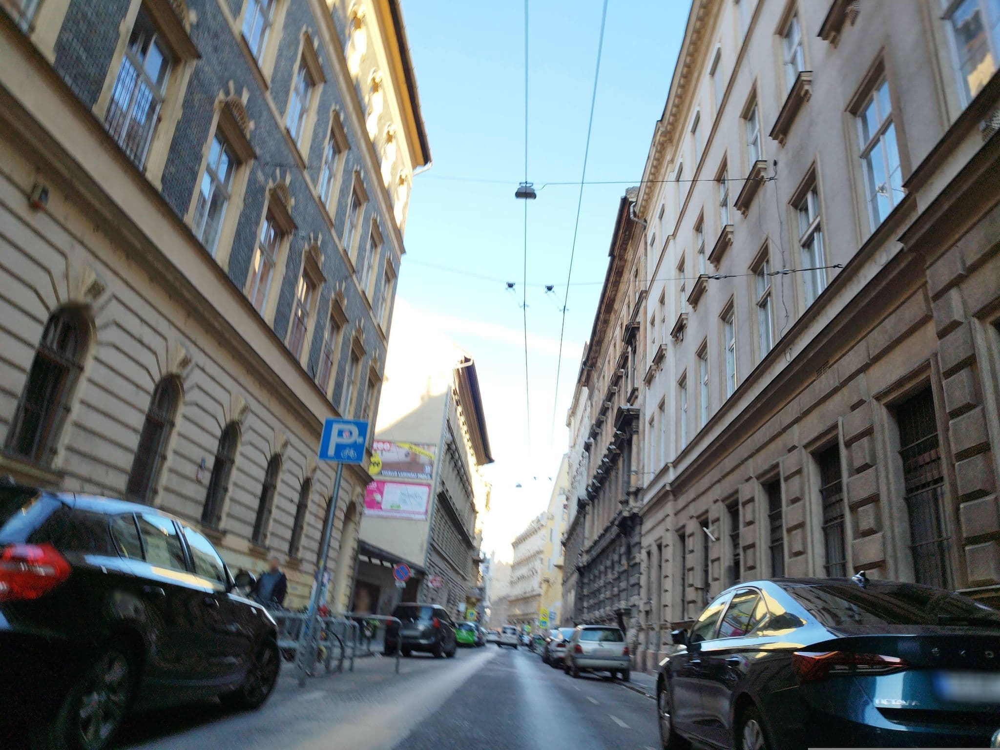 Street view near Hotel California, Palotanegyed — © grozsa11 (CC BY-SA · Mapillary)