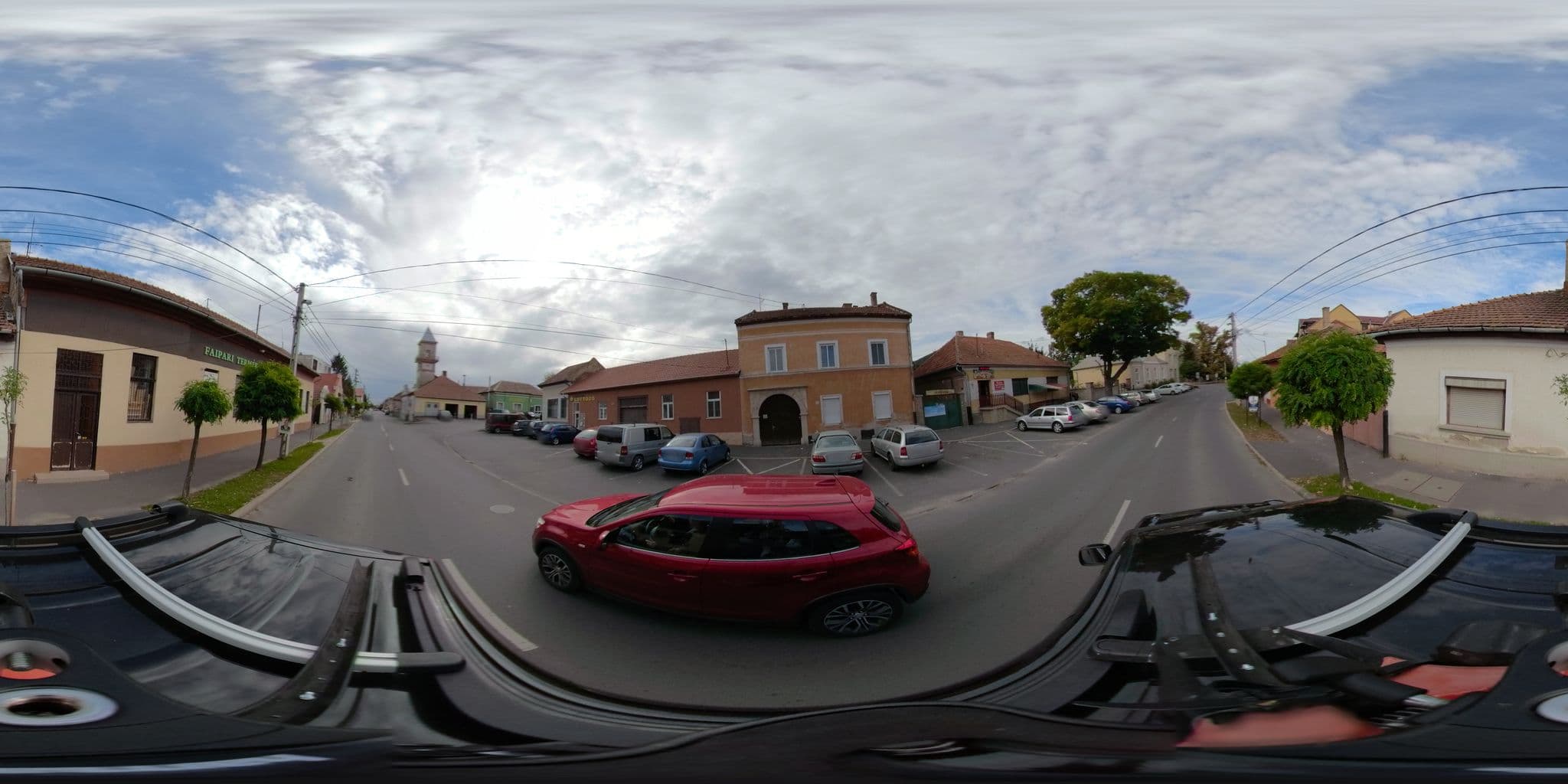 Street view near Rózsakert vendégház, Sátoraljaújhely — © gmarta (CC BY-SA · Mapillary)