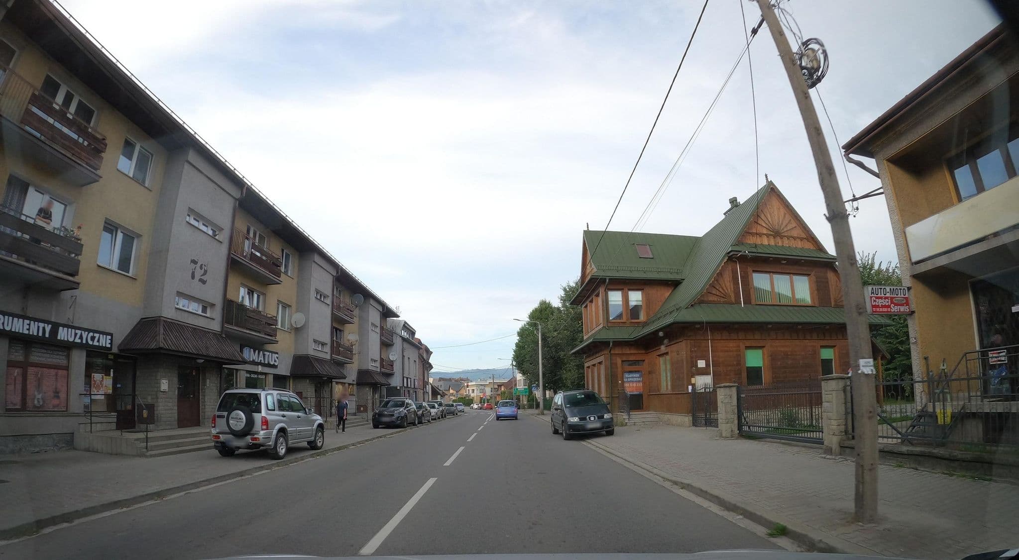 Street view near Apartamenty - Szaflarska, Nowy Targ — © masterofnoroad (CC BY-SA · Mapillary)