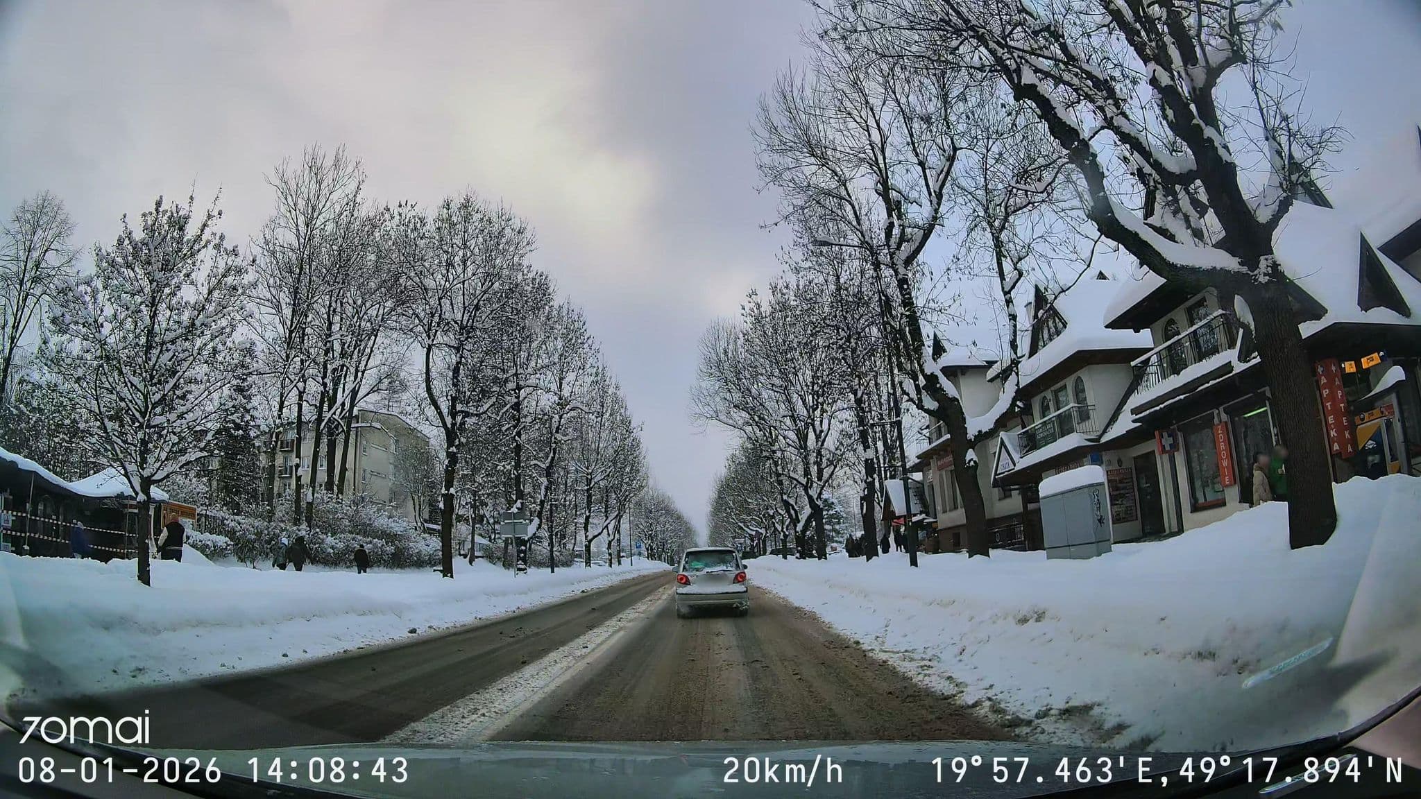 Street view near Dom W Centrum, Zakopane — © doriel (CC BY-SA · Mapillary)
