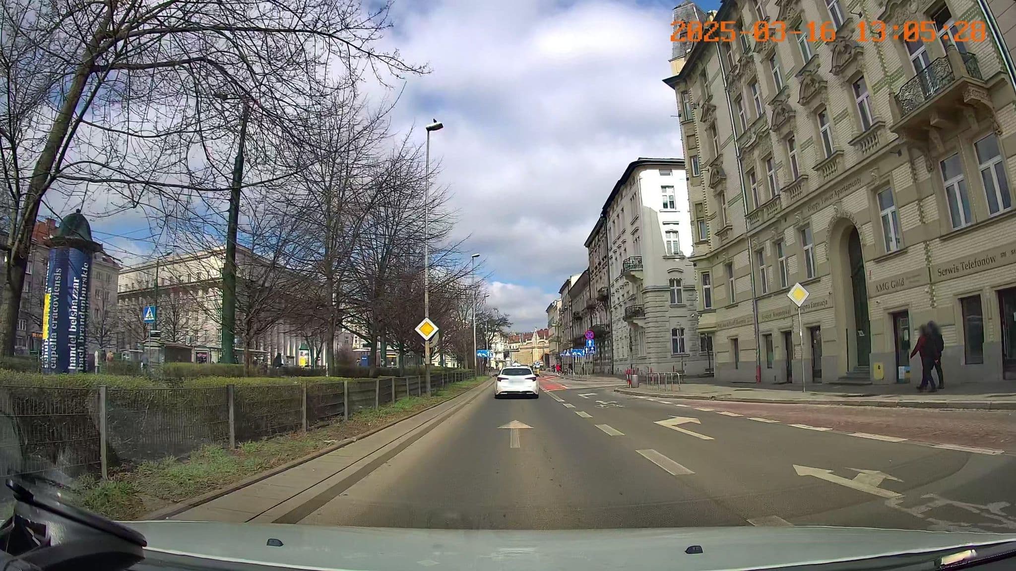 Street view near The Stranger Royale, Kraków — © jswk (CC BY-SA · Mapillary)