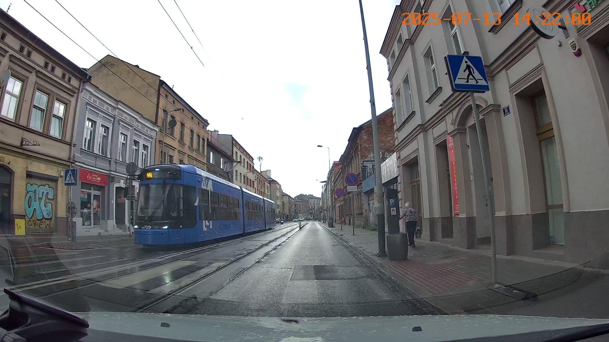 Street view near FHU Discovery Katarzyna Józefczyk, Kraków — © jswk (CC BY-SA · Mapillary)