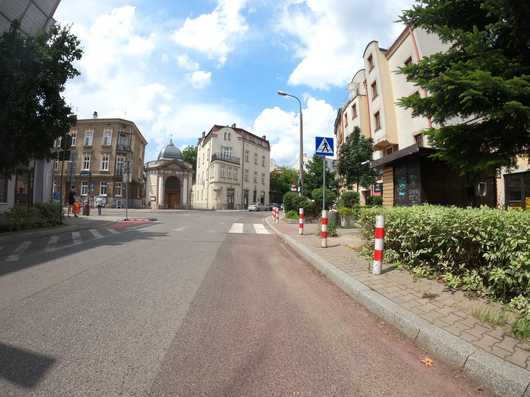 Street view near Benefis Boutique Hotel, Kraków — © masterofnoroad (CC BY-SA · Mapillary)