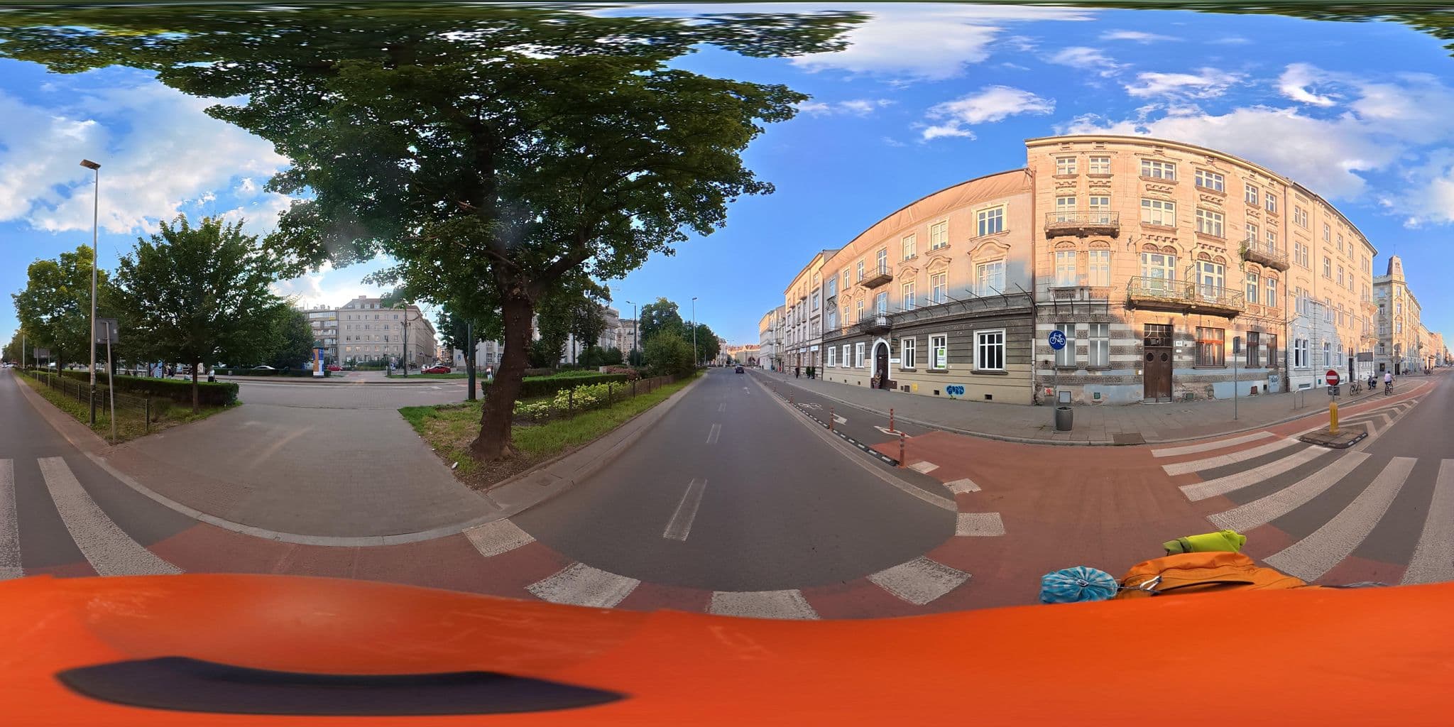Street view near DIETLA 99 APARTMENTS - IDEAL LOCATION - in the heart of Krakow, Kraków — © awizonosz (CC BY-SA · Mapillary)