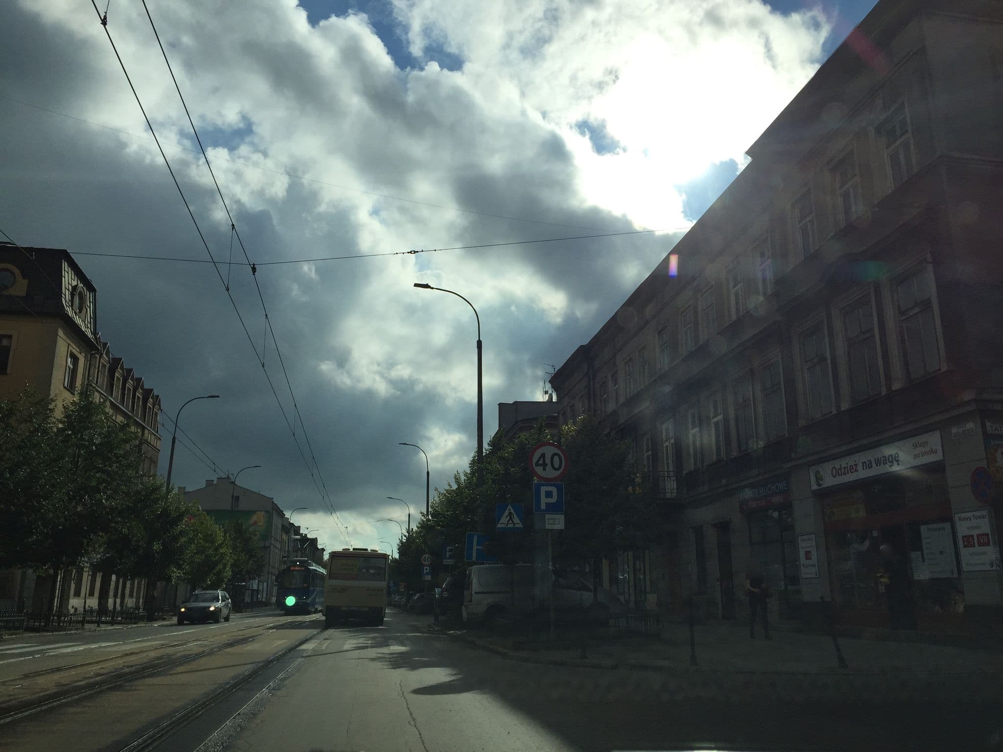 Street view near Plantonia Aparthotel, Kraków — © richlv (CC BY-SA · Mapillary)